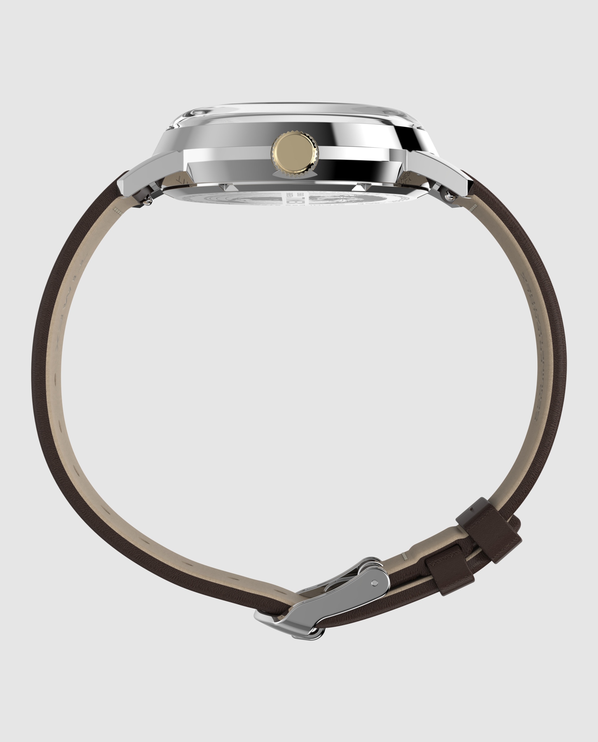 Reloj de hombre marlin tw2y84200 de piel - Timex - Marrón Marrón-2