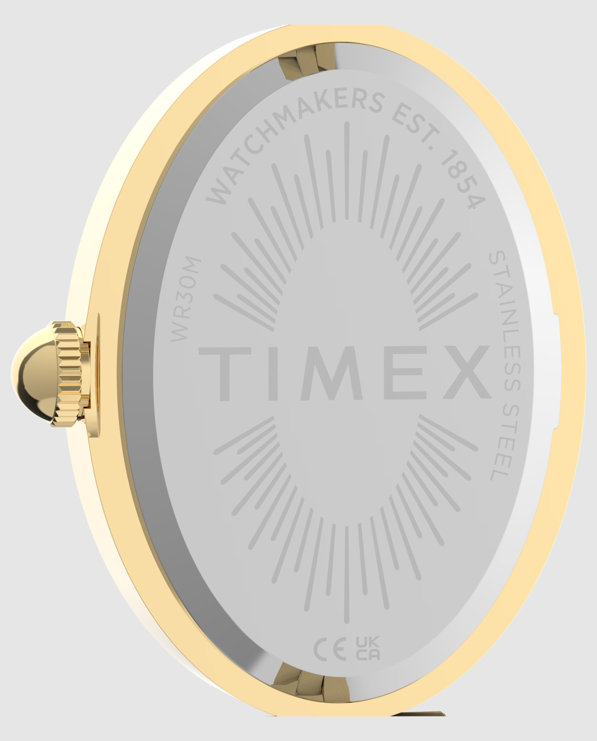 Reloj de mujer trend tw2y86100 de acero y correa dorada - Timex - Plata Plata-4