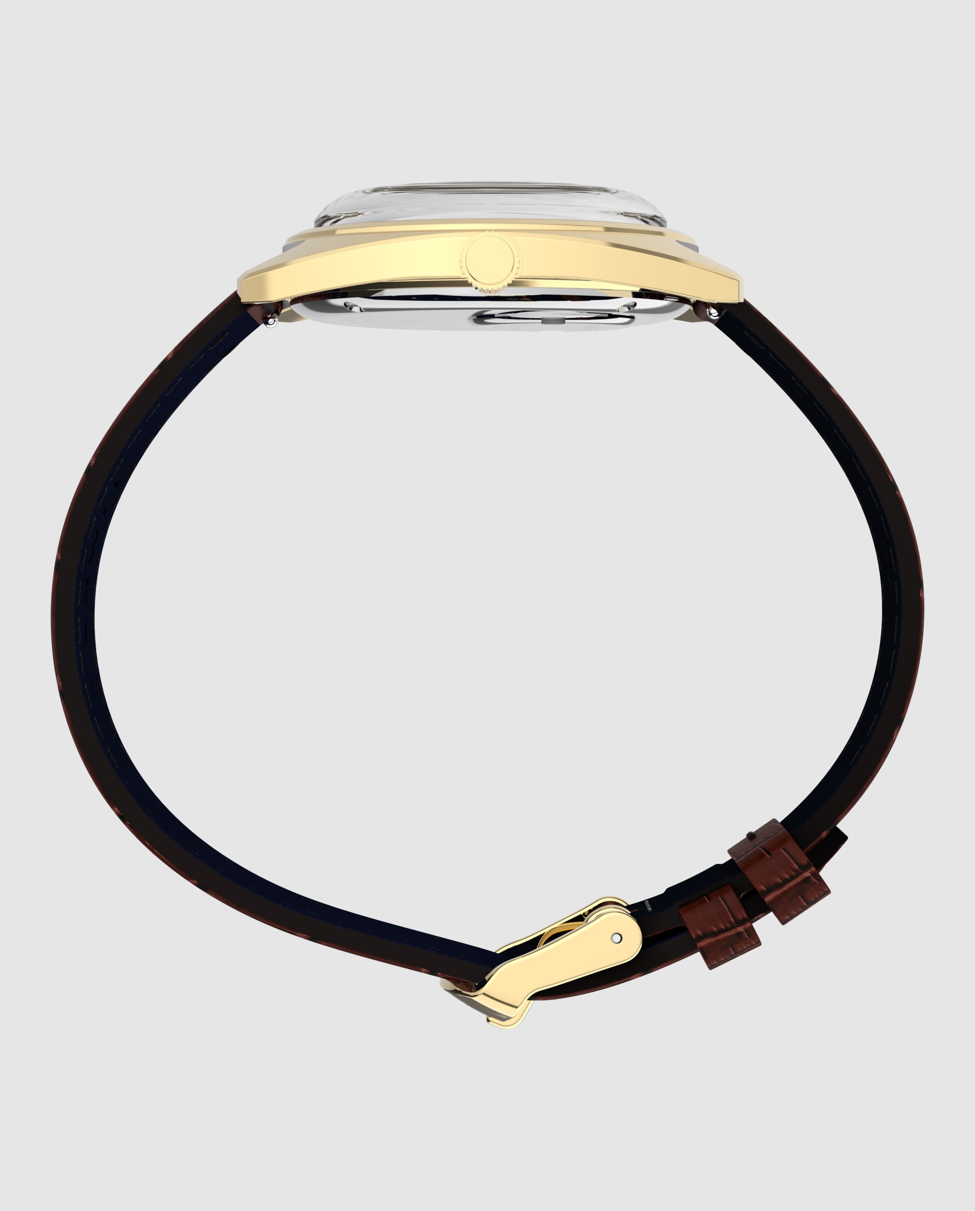 Reloj de hombre reissue tw2y87200 de piel - Timex - Marrón Marrón-2