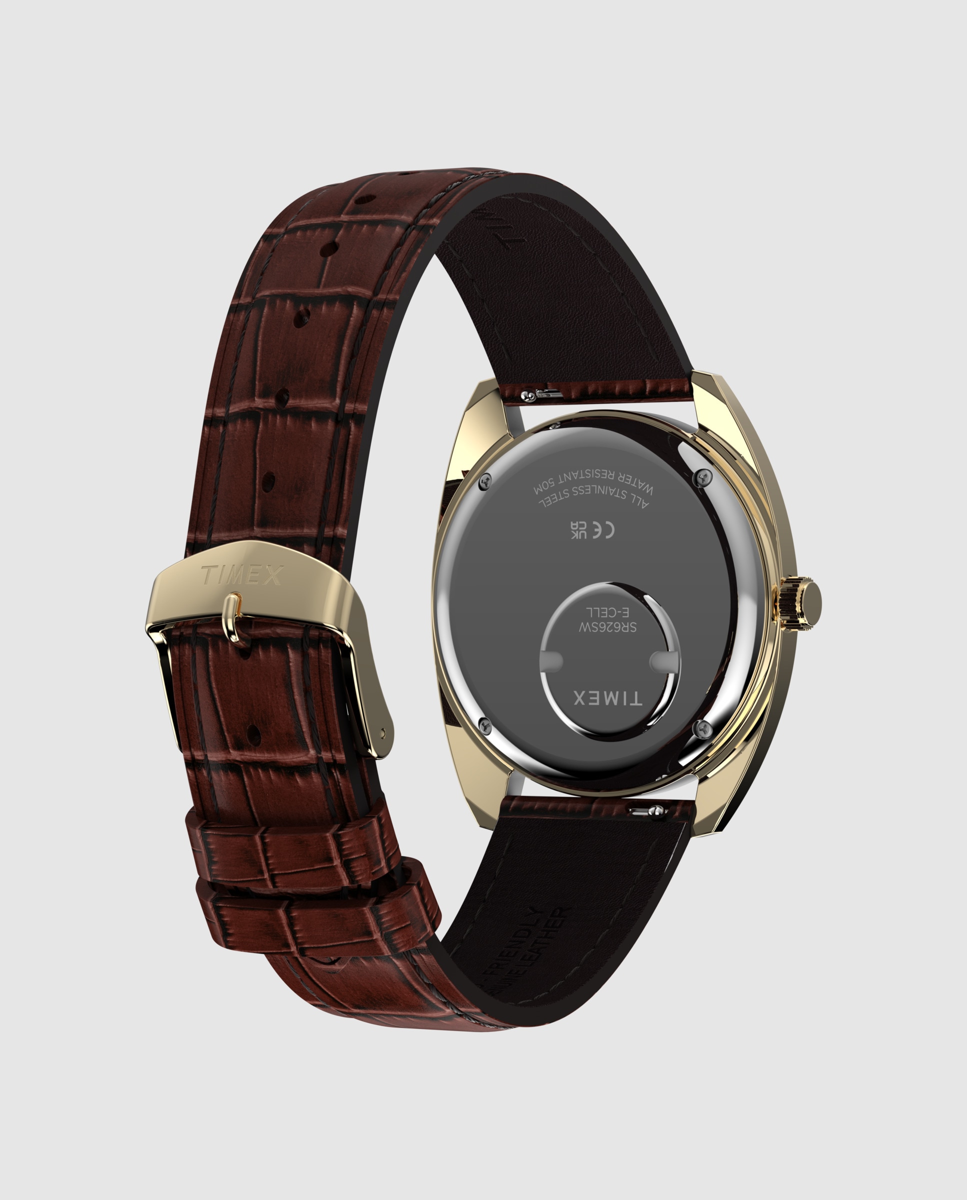 Reloj de hombre reissue tw2y87200 de piel - Timex - Marrón Marrón-3