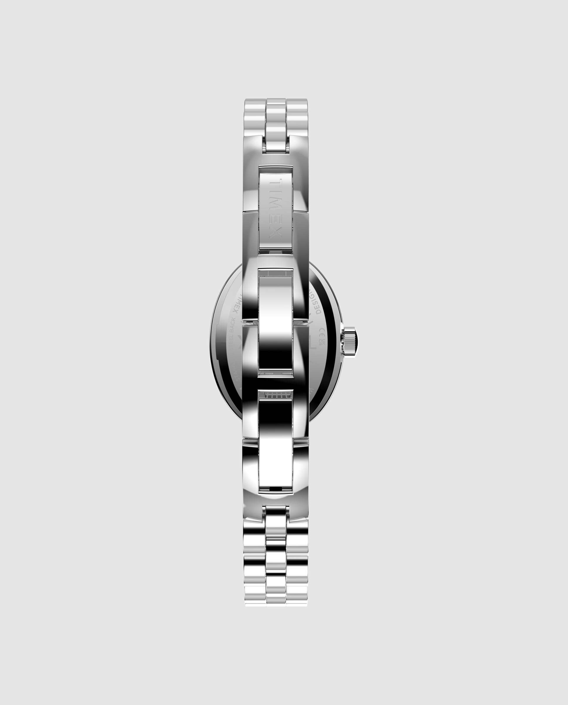 Reloj de mujer trend tw2y90000 de acero y correa plateada/gris - Timex - Plata Plata-5
