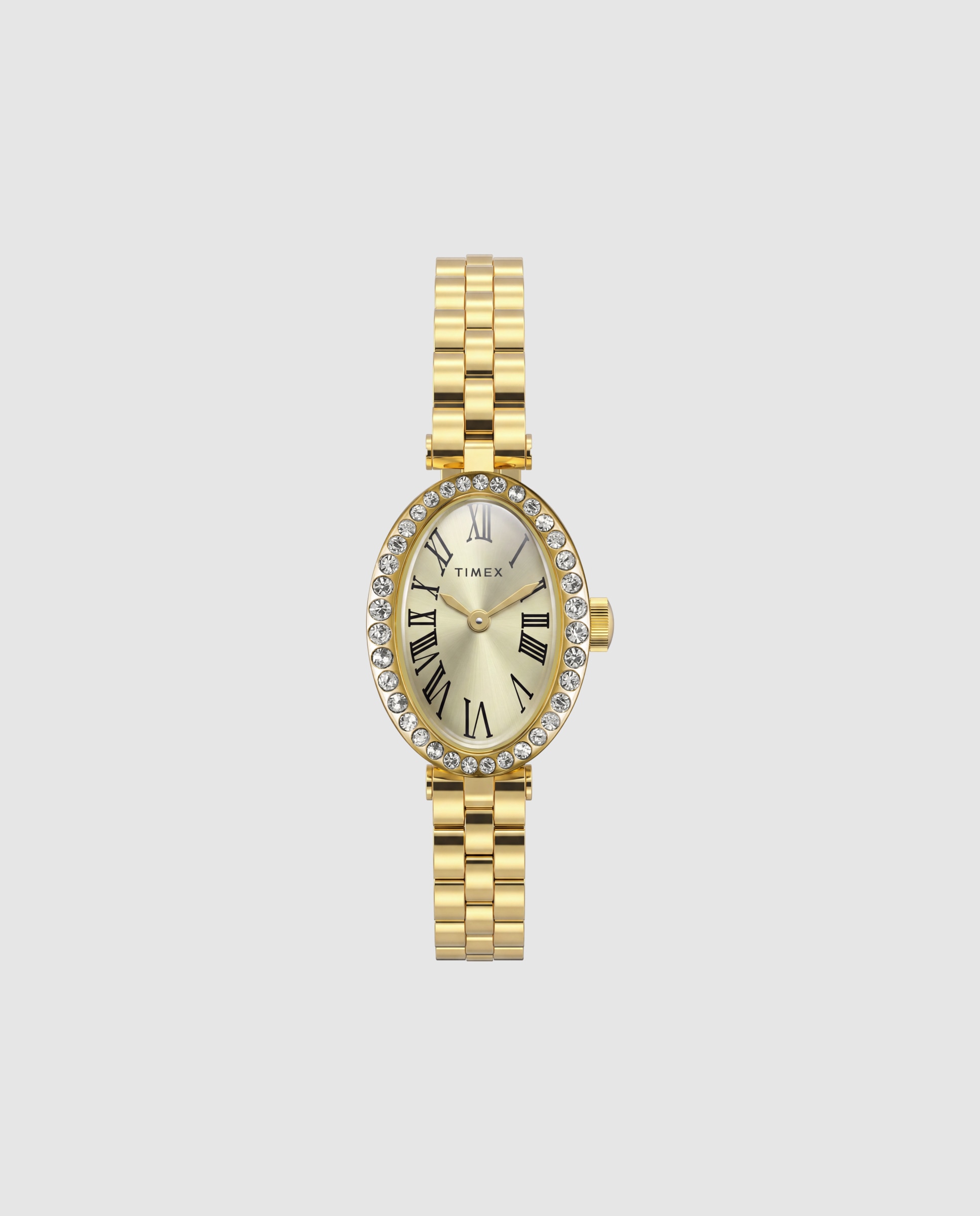 Imagen 0 de Reloj de mujer trend tw2y90100 de acero y correa dorada Plata