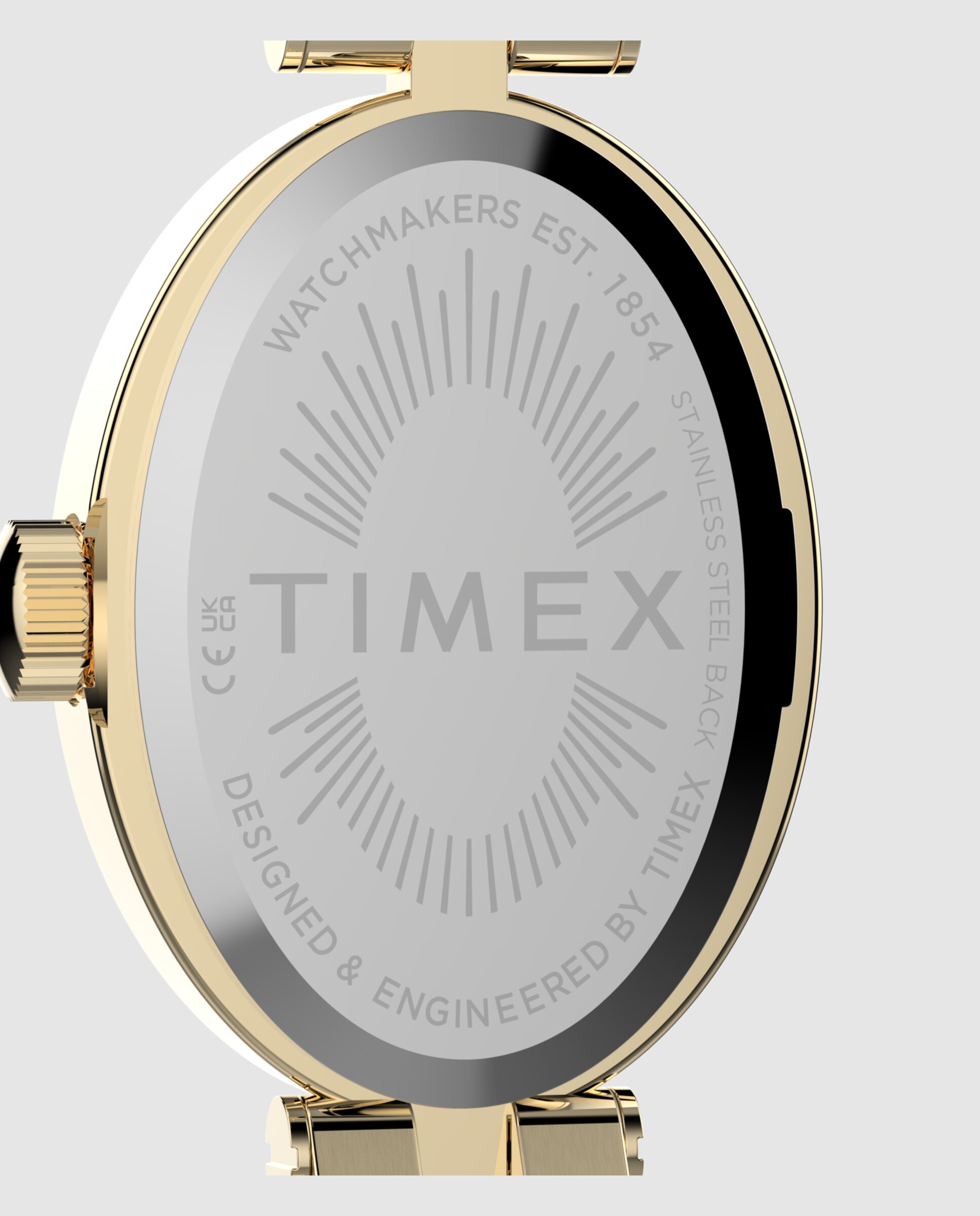 Reloj de mujer trend tw2y90100 de acero y correa dorada - Timex - Plata Plata-4