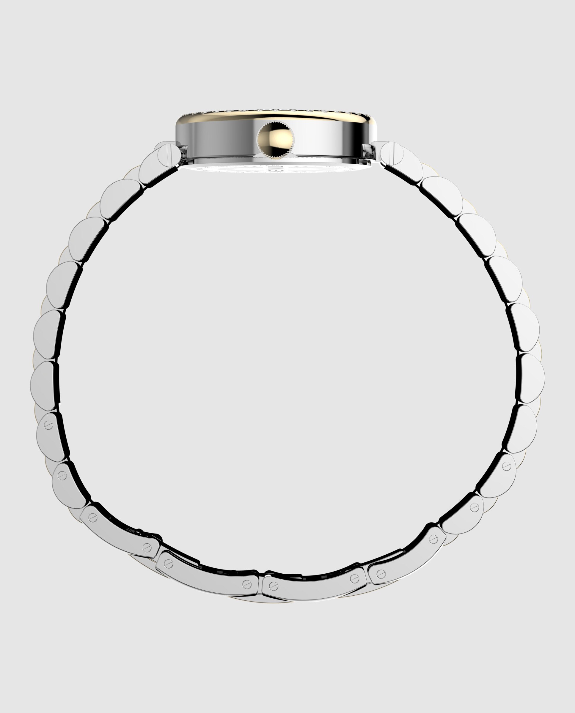 Reloj de mujer trend tw2y90200 de acero y correa plateada/gris - Timex - Plata Plata-2