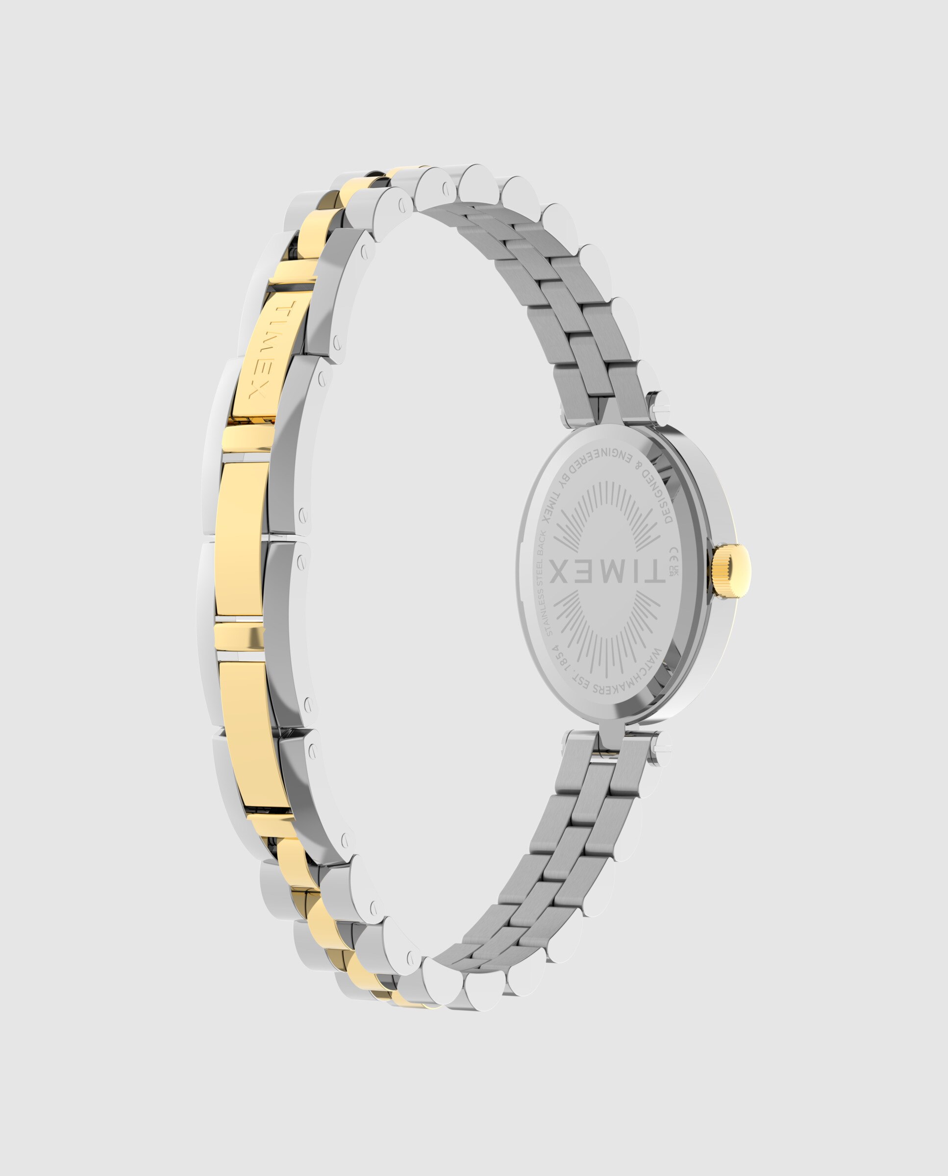 Reloj de mujer trend tw2y90200 de acero y correa plateada/gris - Timex - Plata Plata-3