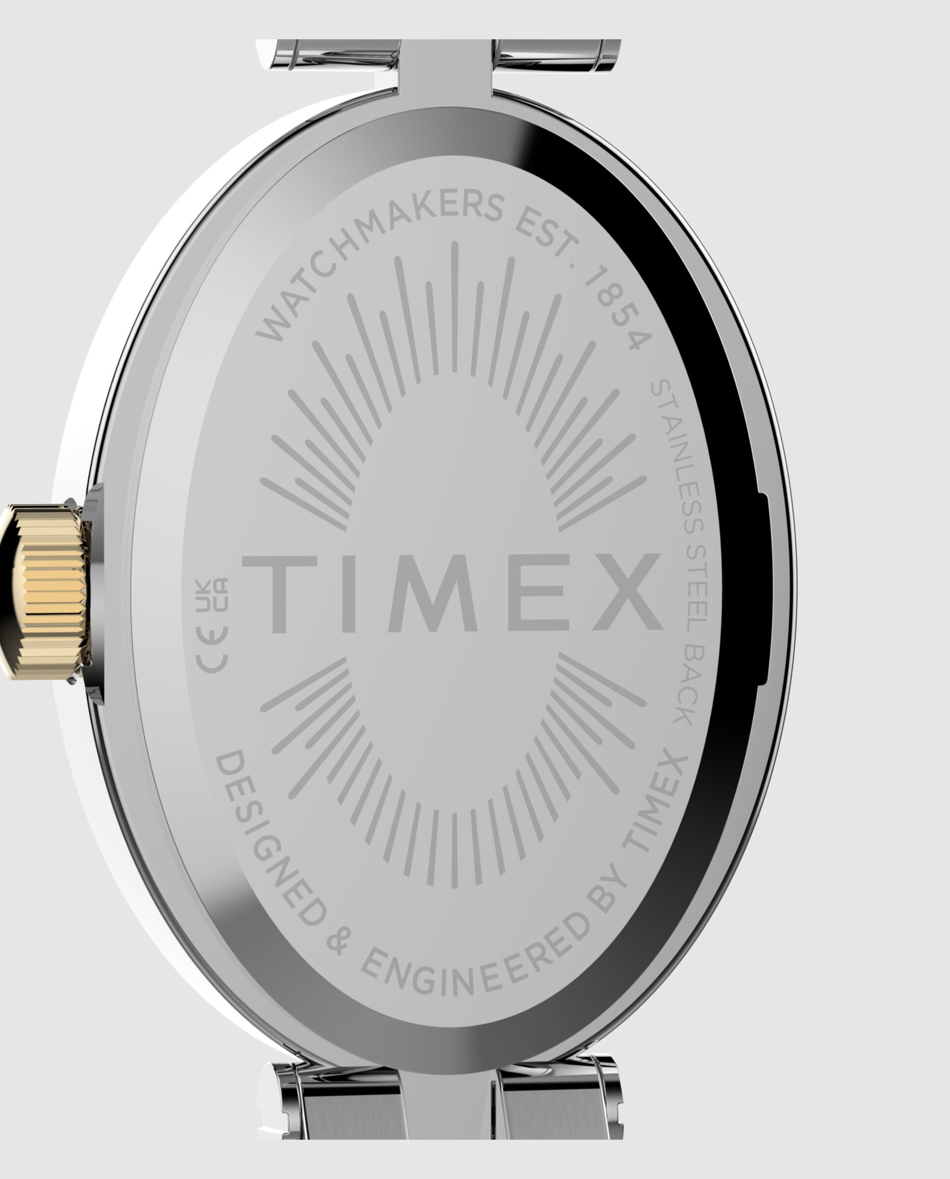 Reloj de mujer trend tw2y90200 de acero y correa plateada/gris - Timex - Plata Plata-4
