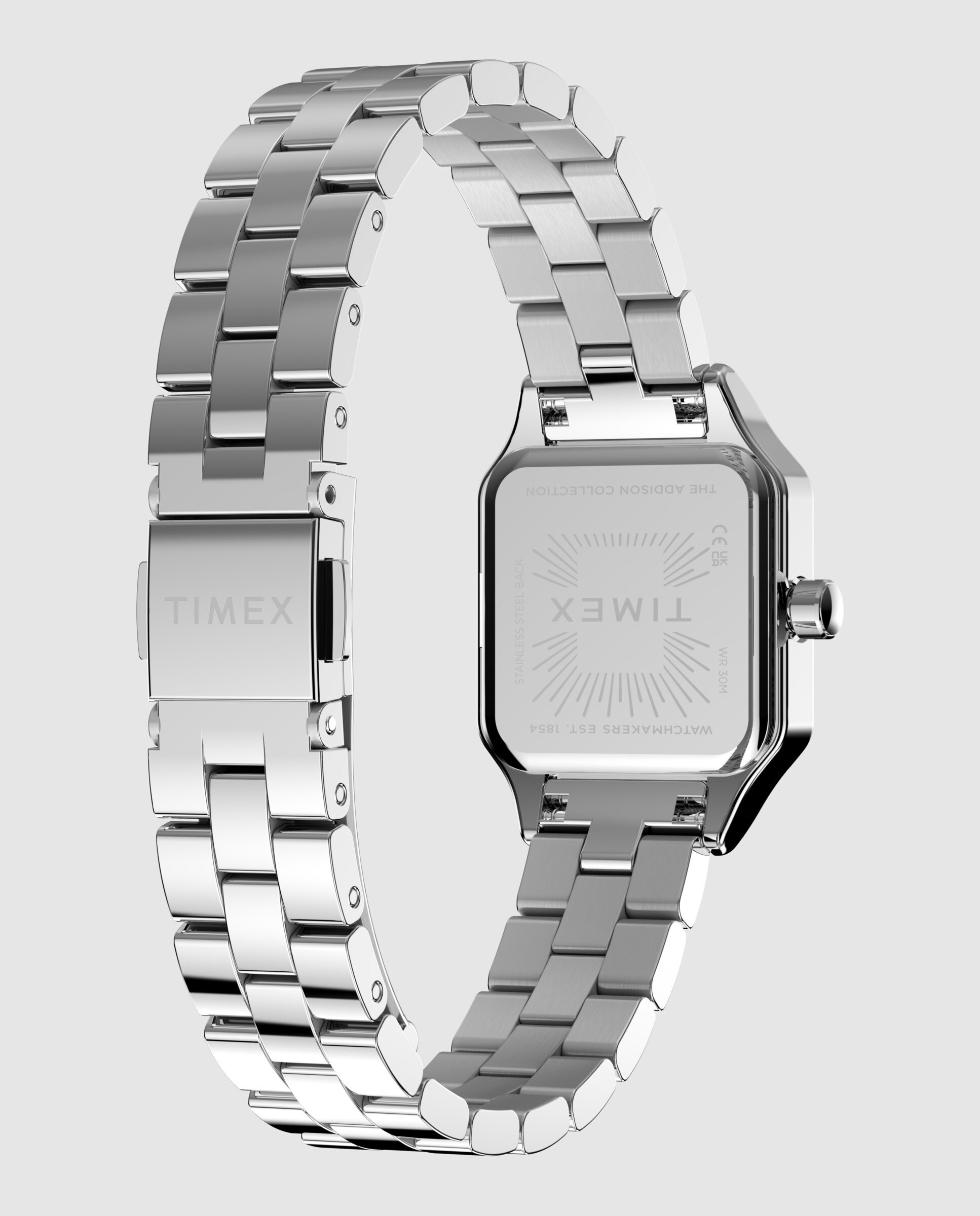 Reloj de mujer trend tw2y90300 de acero y correa plateada/gris - Timex - Plata Plata-3