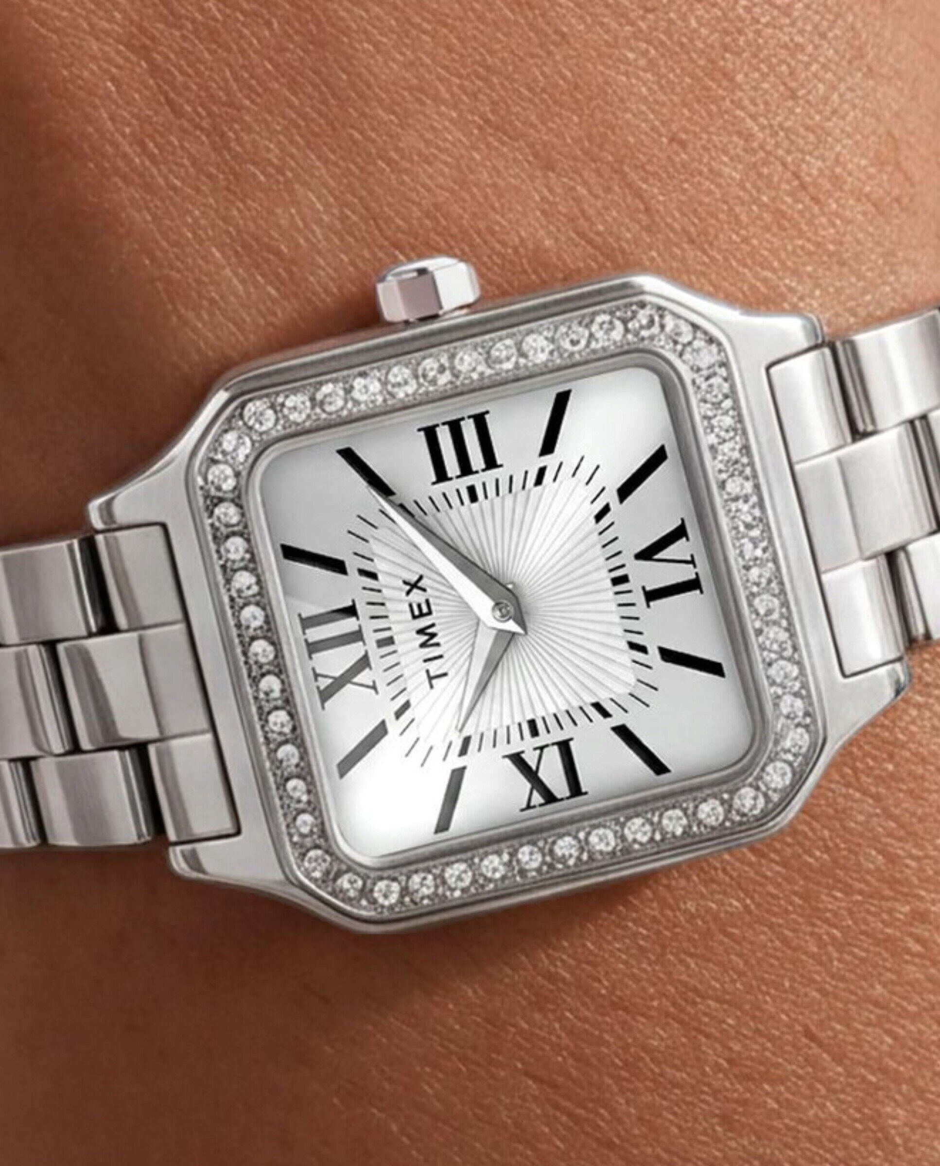 Reloj de mujer trend tw2y90300 de acero y correa plateada/gris - Timex - Plata Plata-6