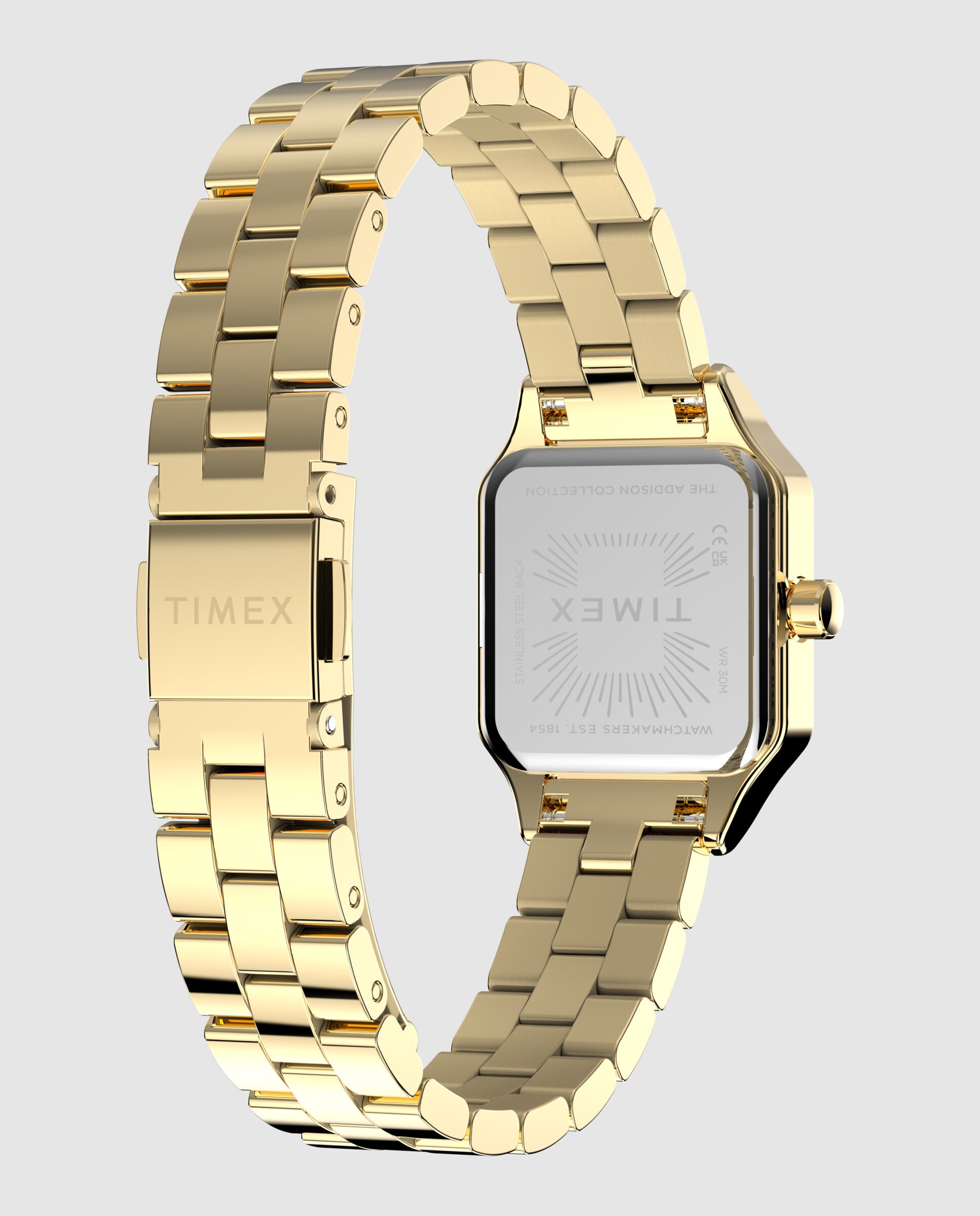 Reloj de mujer trend tw2y90500 de acero y correa dorada - Timex - Plata Plata-3