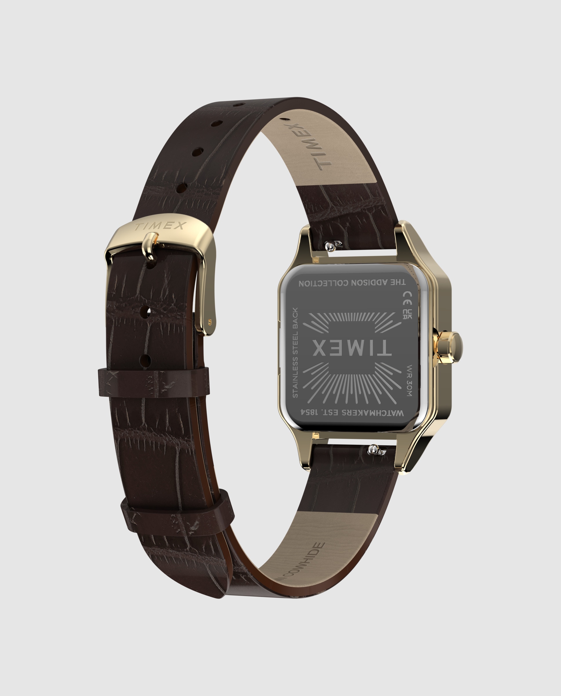 Reloj de mujer trend tw2y90700 de piel y correa - Timex - Marrón Marrón-3