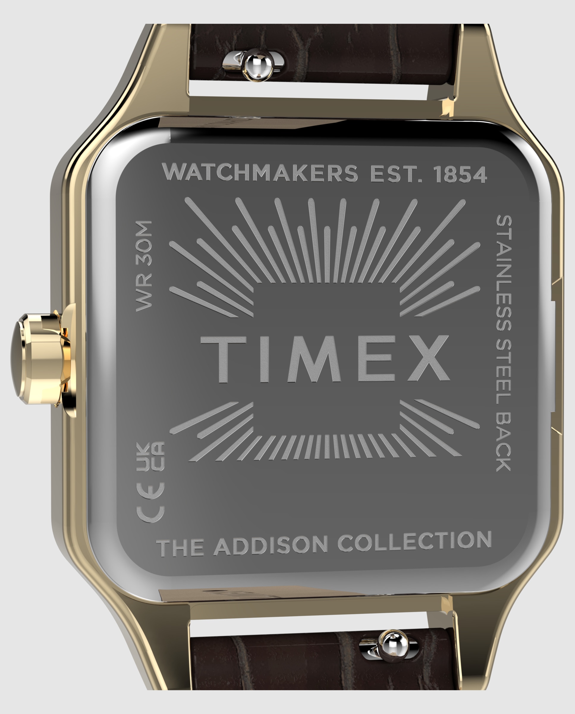 Reloj de mujer trend tw2y90700 de piel y correa - Timex - Marrón Marrón-4