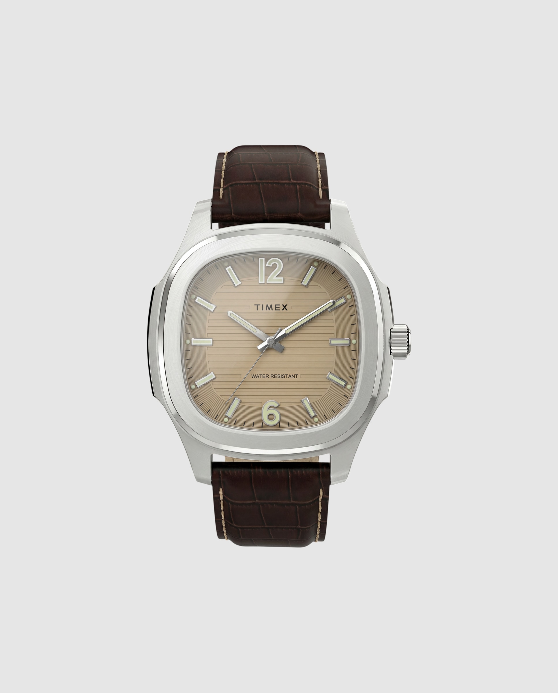 Reloj de hombre marquee tw2y91600 de piel - Timex - Marrón Marrón-1