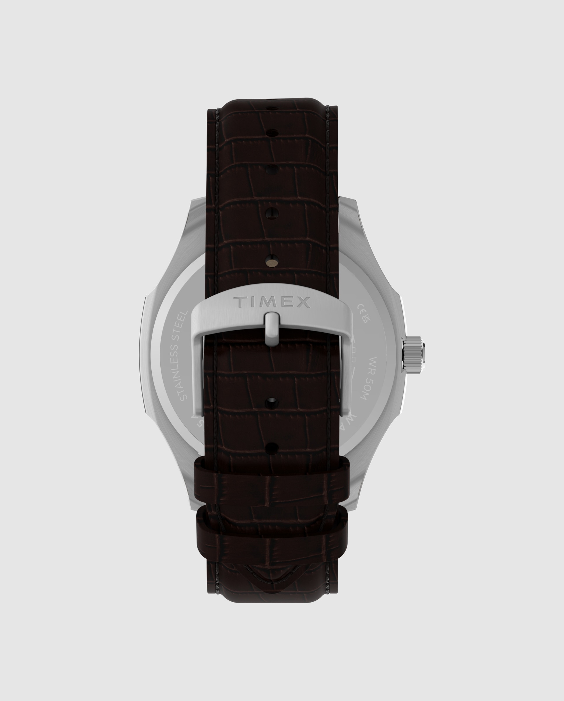 Reloj de hombre marquee tw2y91600 de piel - Timex - Marrón Marrón-3