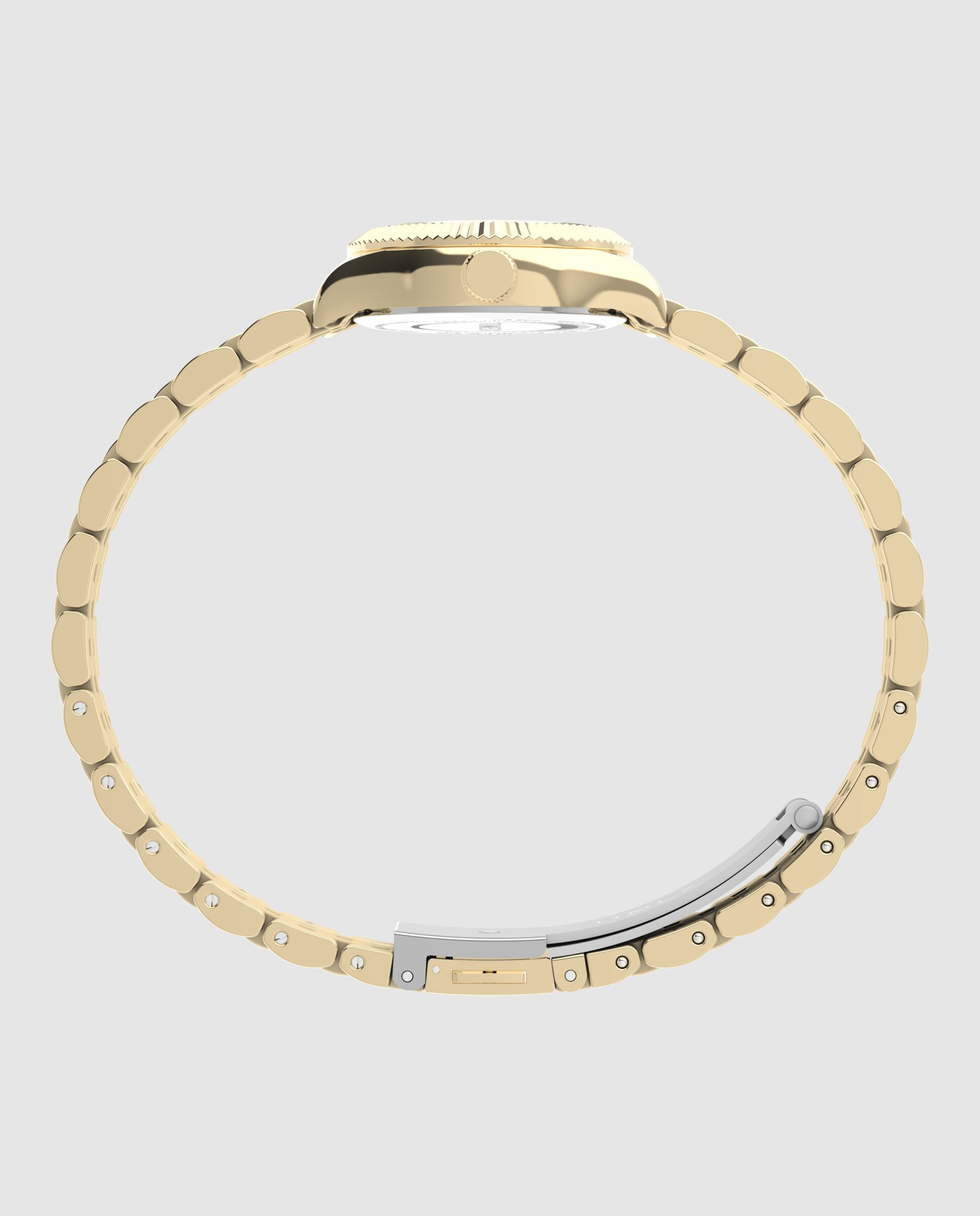 Reloj de mujer peanuts tw6a07400 de acero y correa dorada - Timex - Plata Plata-2