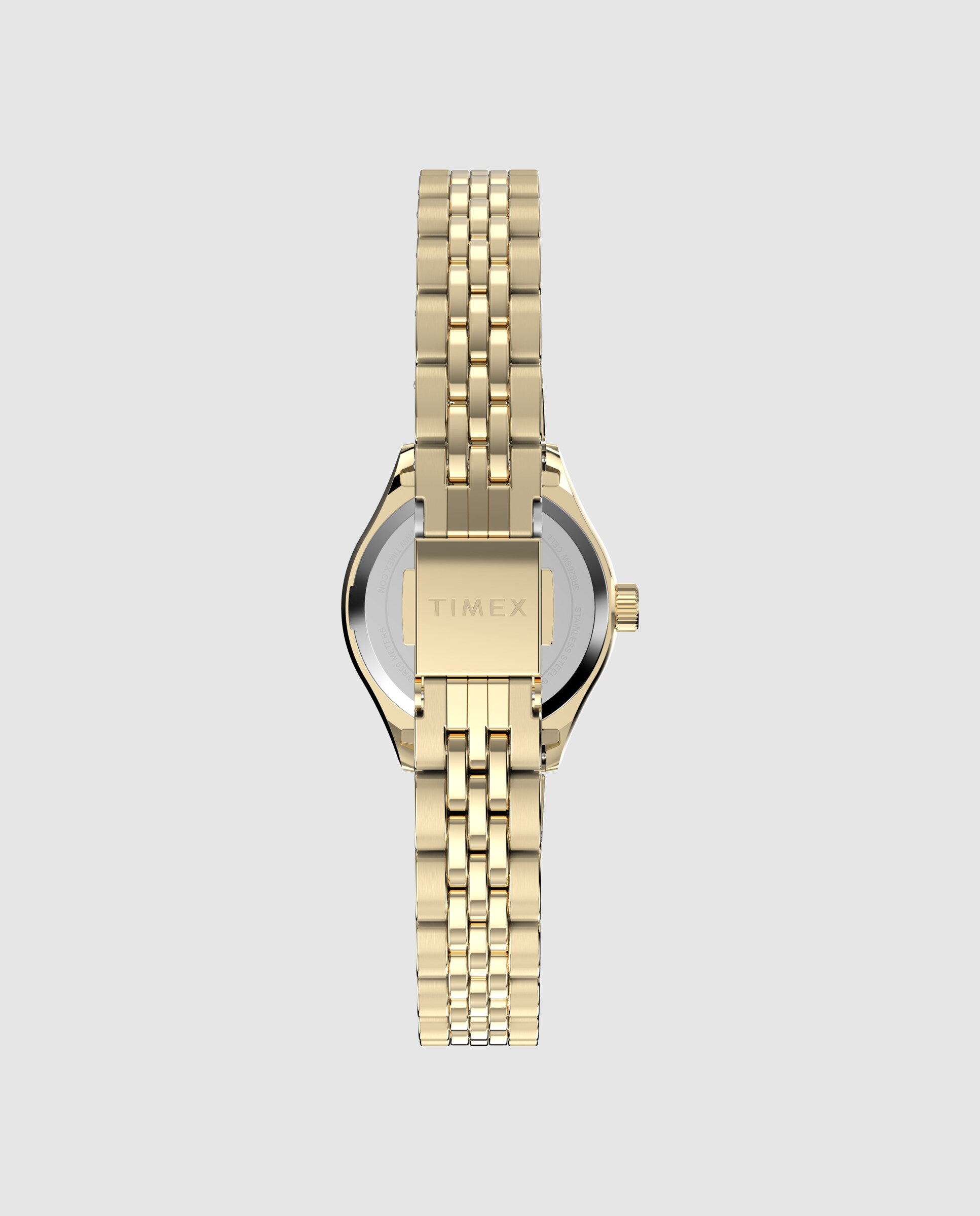 Reloj de mujer peanuts tw6a07400 de acero y correa dorada - Timex - Plata Plata-5
