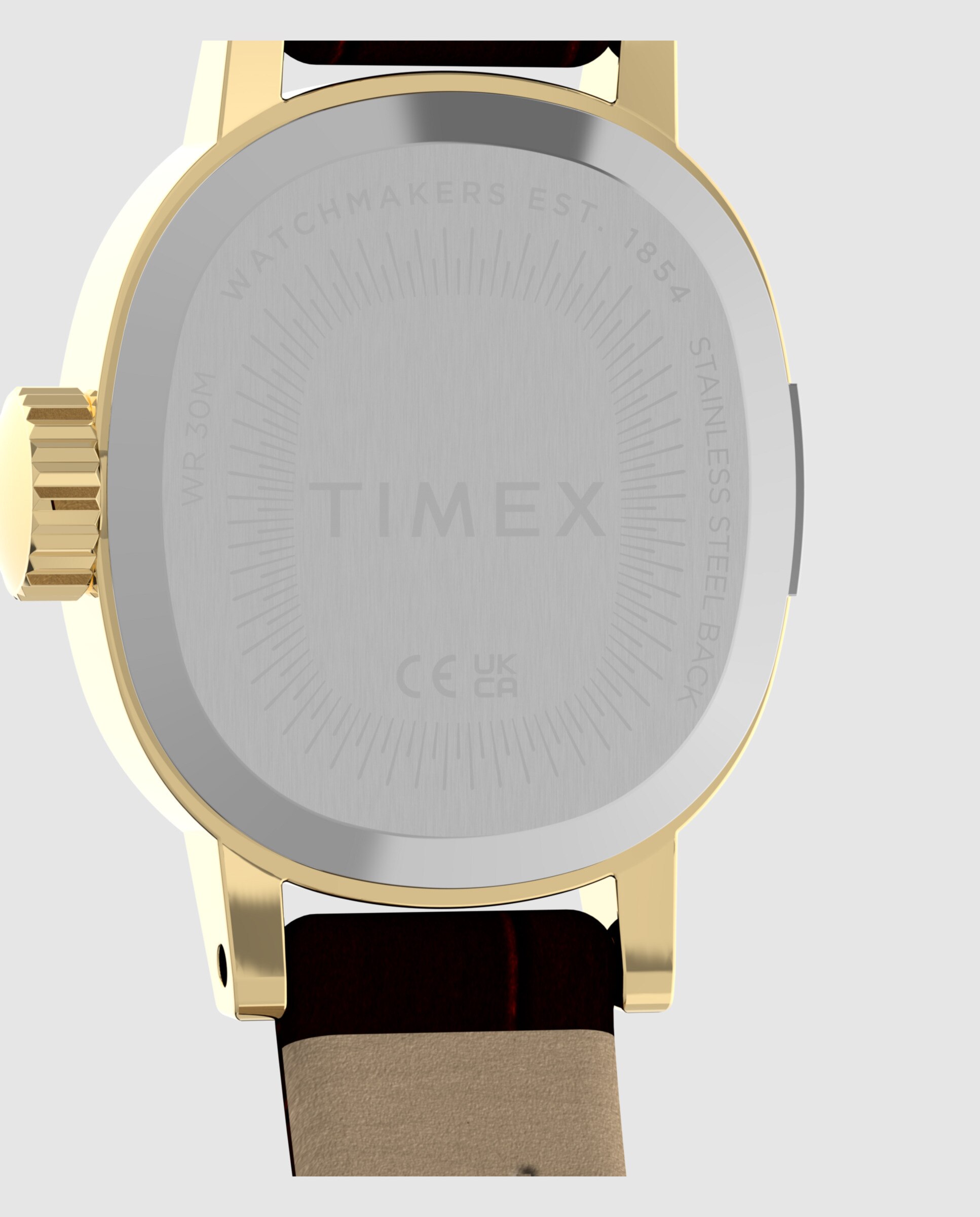 Reloj de mujer trend tw2y87700 de piel y correa - Timex - Marrón Marrón-3
