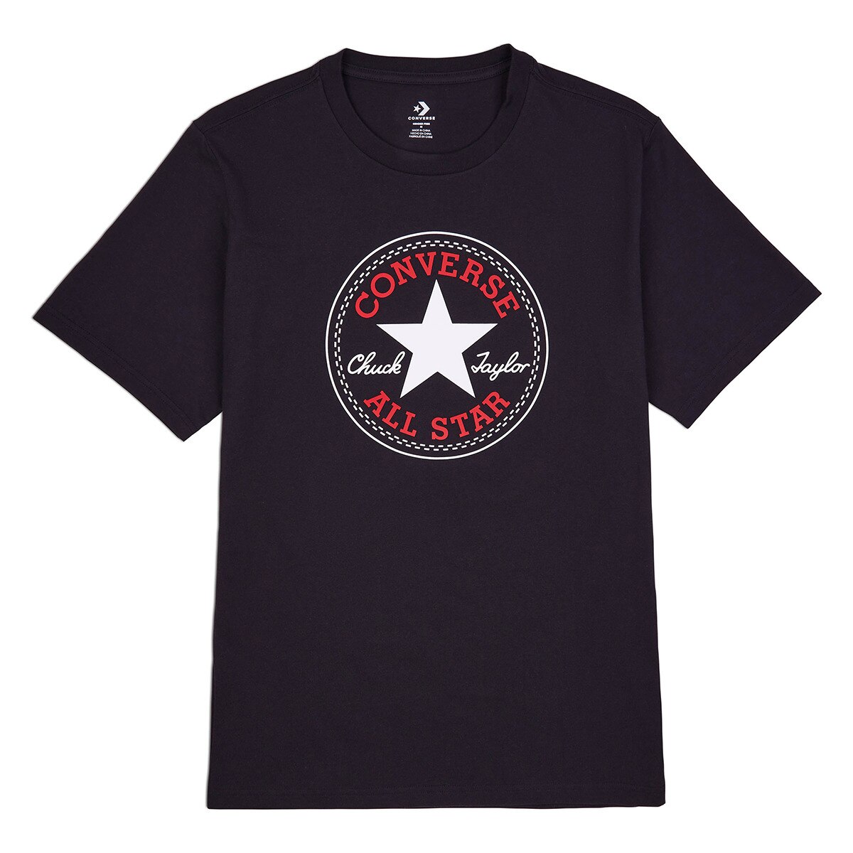 Imagen 0 de Camiseta unisex Converse Negro