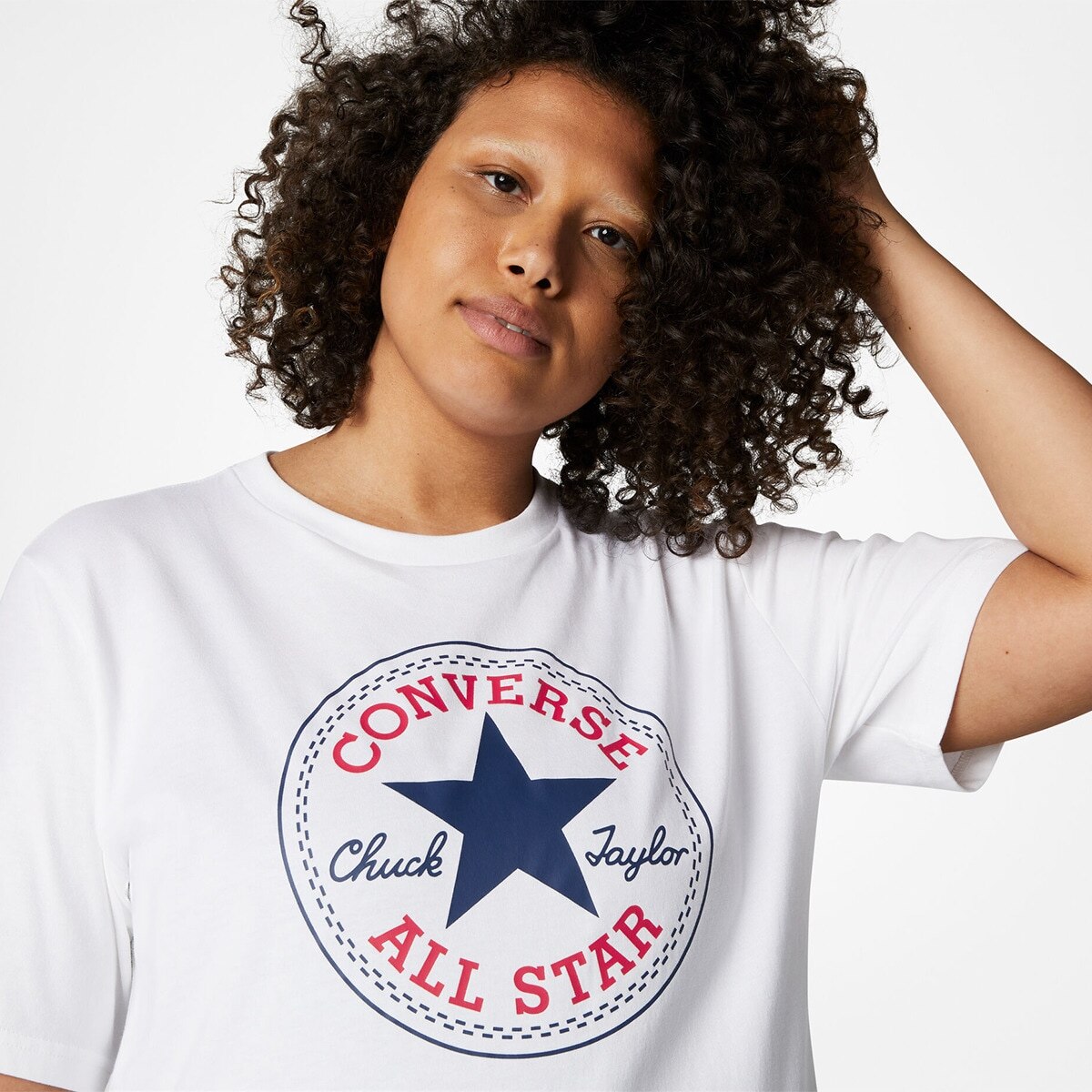 Camiseta unisex Converse - Blanco Blanco-2