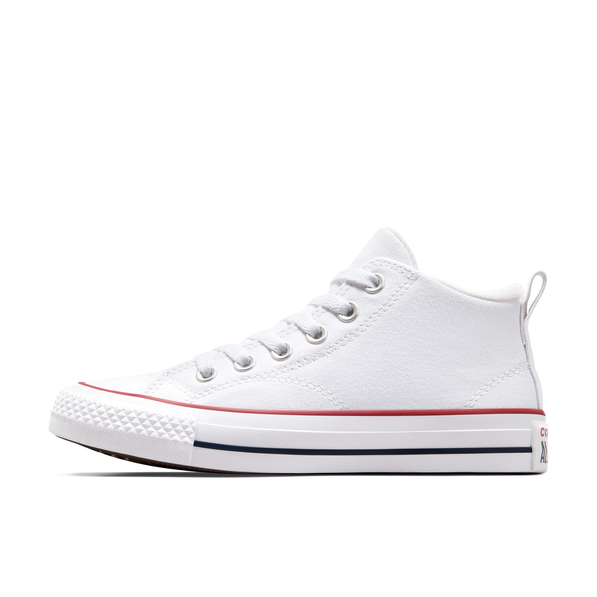 Zapatillas casual de niño Chuck Taylor All Star Malden Street Alta Lona Converse - Blanco Blanco-3