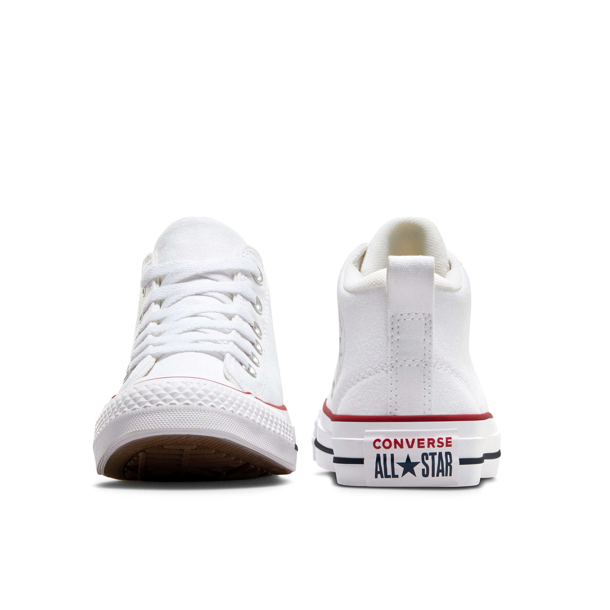 Zapatillas casual de niño Chuck Taylor All Star Malden Street Alta Lona Converse - Blanco Blanco-6