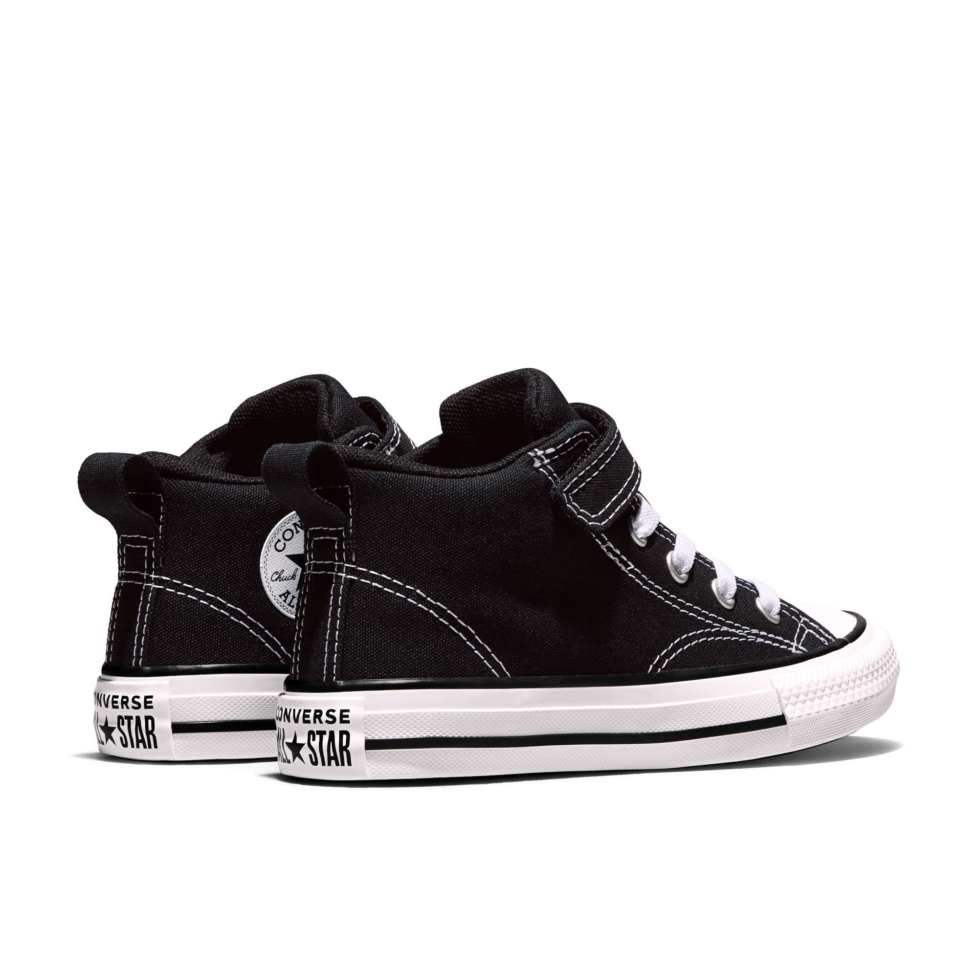 Zapatillas casual de niño Chuck Taylor All Star Malden Street Alta Lona Converse - Negro Negro-6