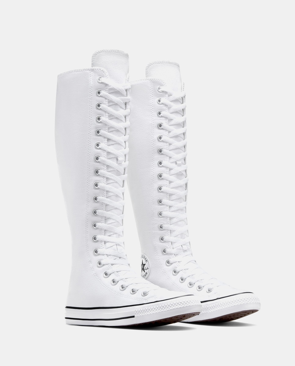 Converse Chuck Taylor All Star XX-HI para hombre y mujer - Blanco Blanco-4