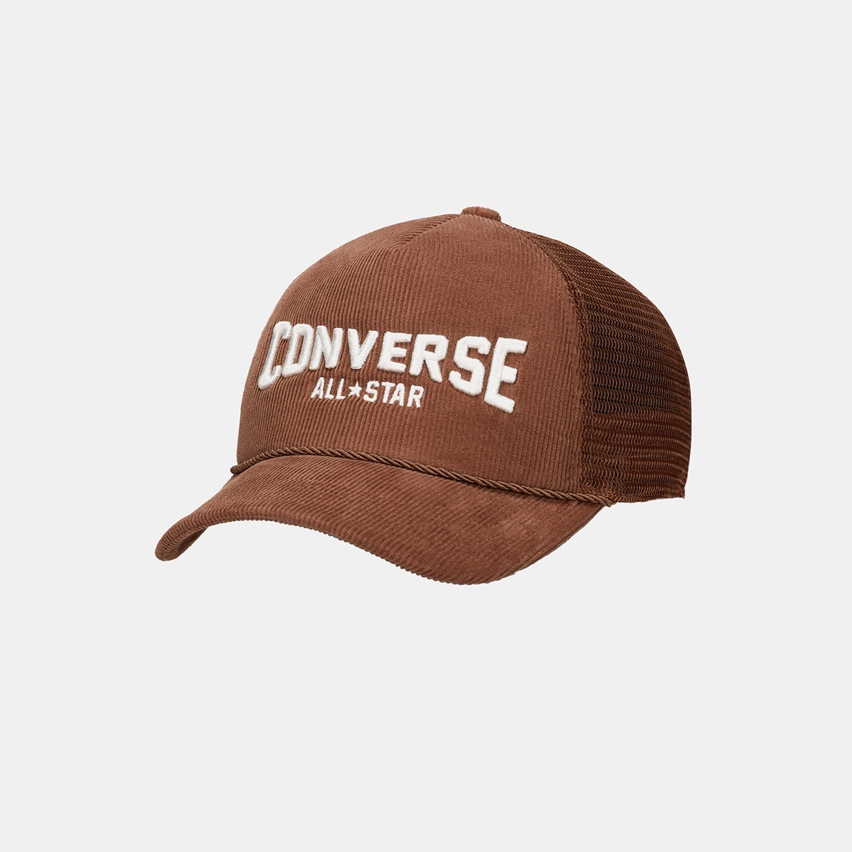 Imagen 1 de Gorra unisex Corduroy Trucker Hat Converse - Marrón Marrón