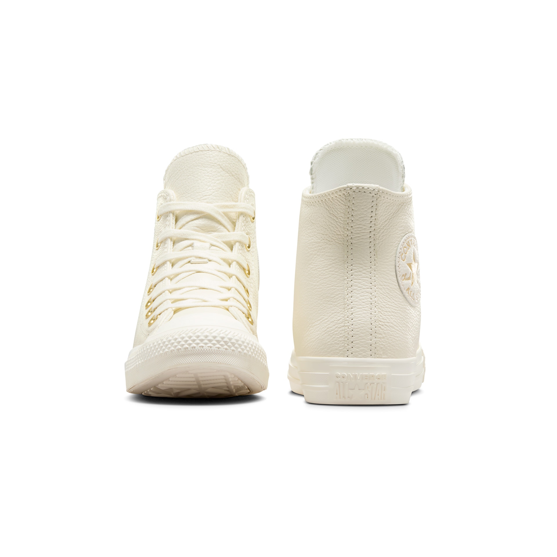 Zapatillas casual de mujer Chuck Taylor All Star Gold Mono Leather Converse - Marfil Marfil-4