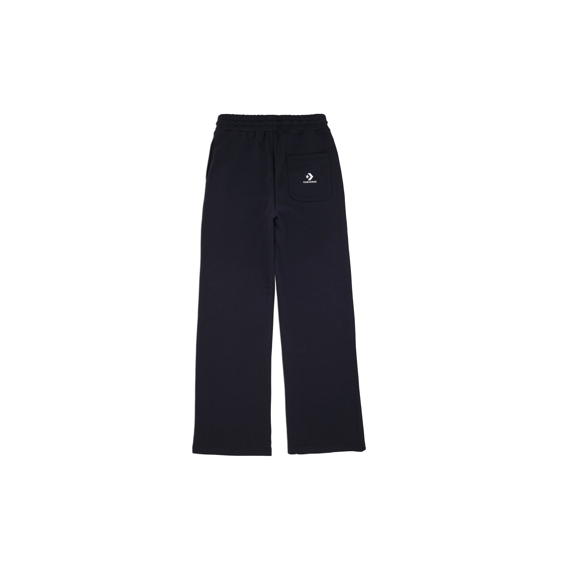 Pantalón de mujer Wide-Leg French Terry Converse - Negro Negro-2