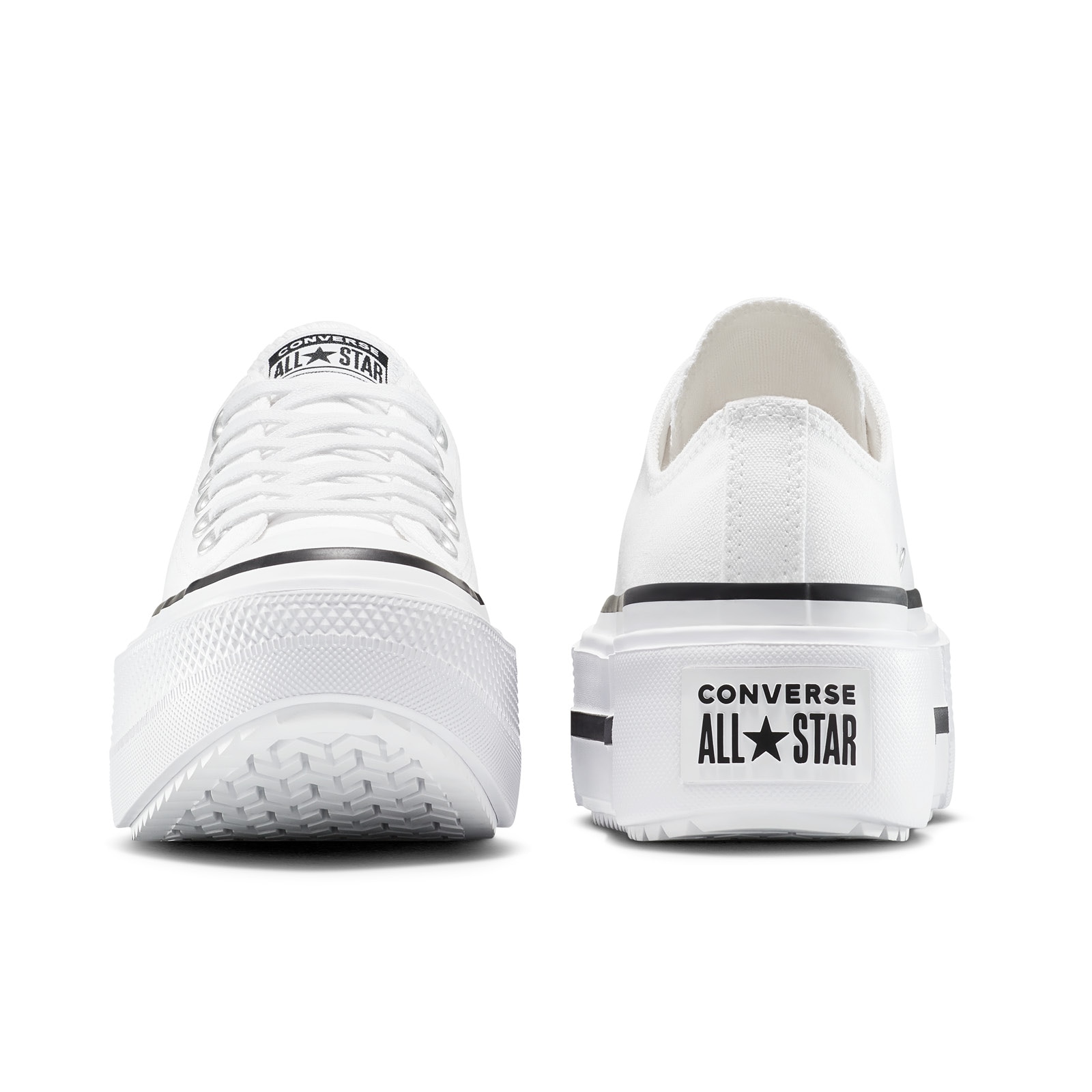 Zapatillas casual de mujer chuck taylor all star lift double stack Converse - Blanco Blanco-5