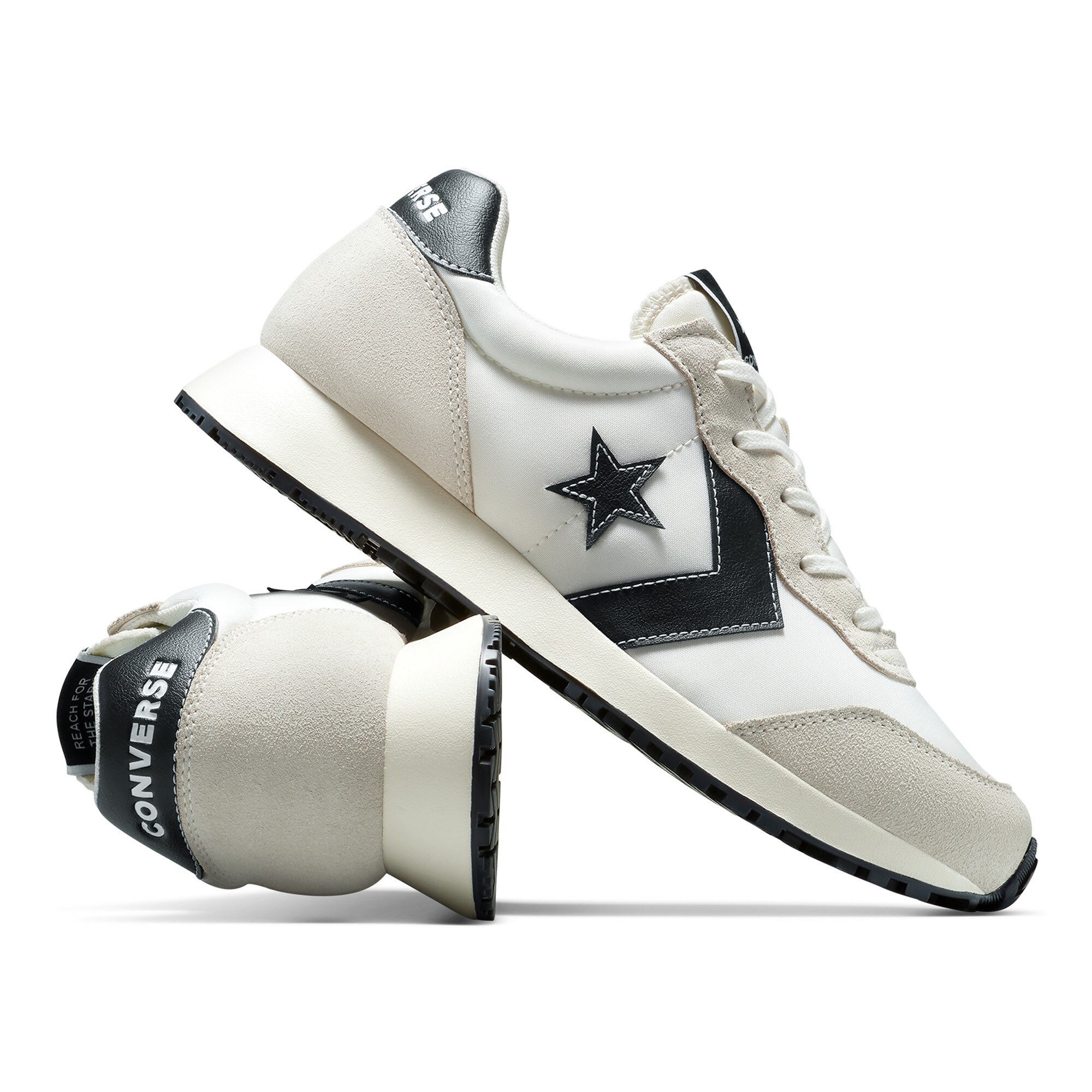 Zapatillas casual unisex Omega Trainer Seasonal Color Converse - Blanco / Gris Blanco / Gris-4
