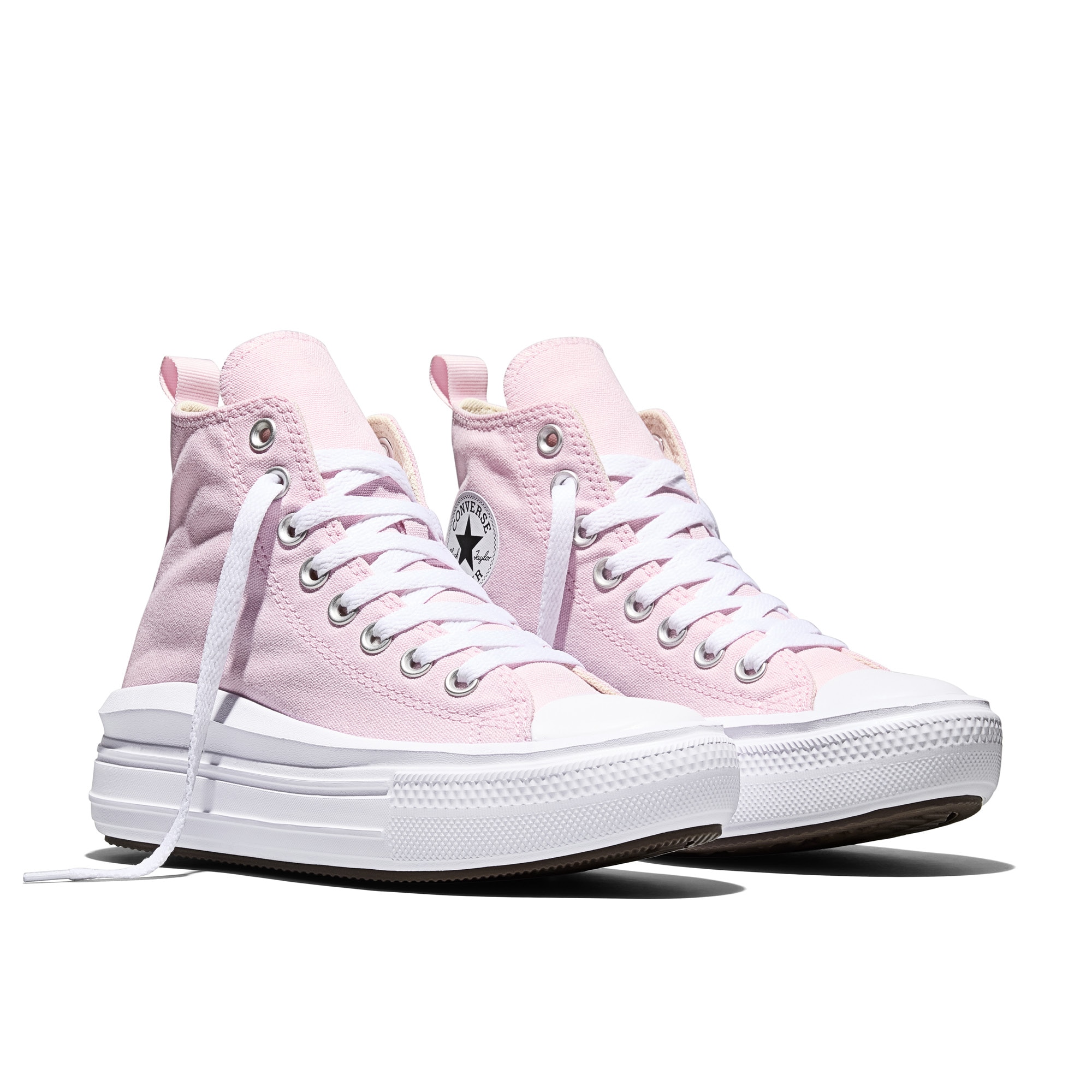 Imagen 2 de Zapatillas casual de niños Chuck Taylor All Star Move Seasonal Color Converse - Rosa claro Rosa claro