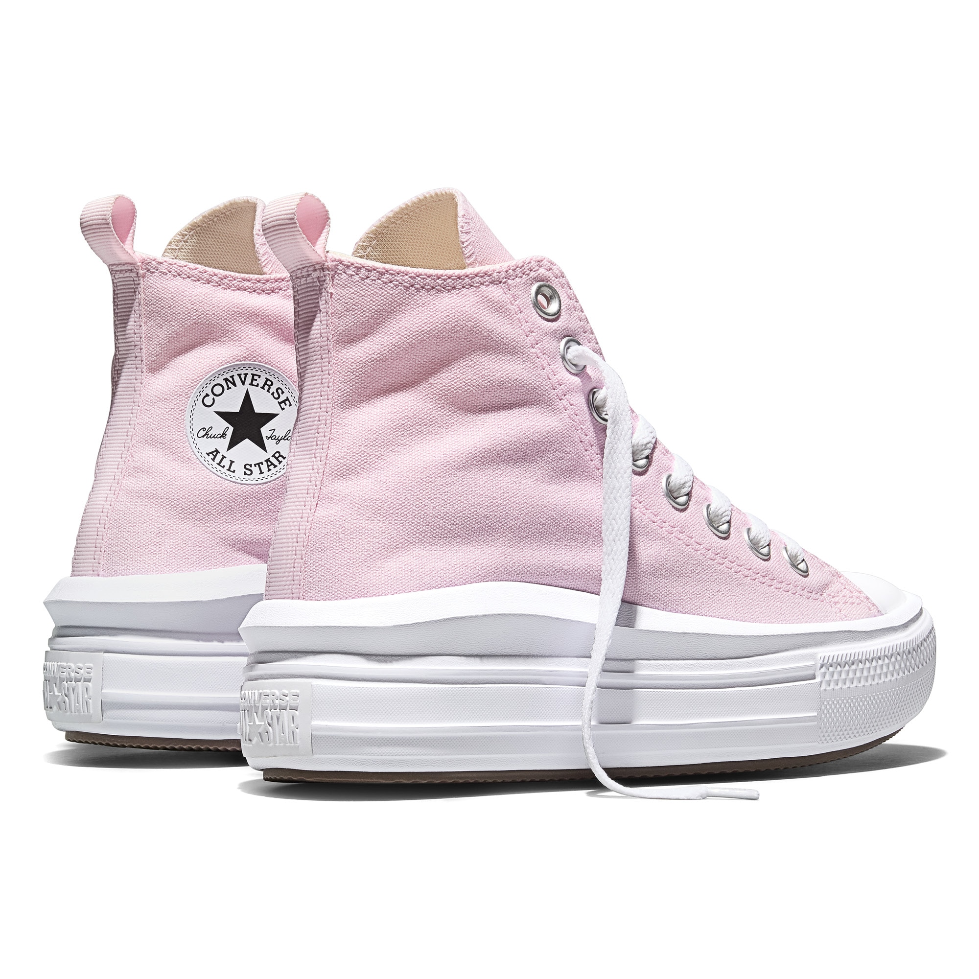Imagen 4 de Zapatillas casual de niños Chuck Taylor All Star Move Seasonal Color Converse - Rosa claro Rosa claro