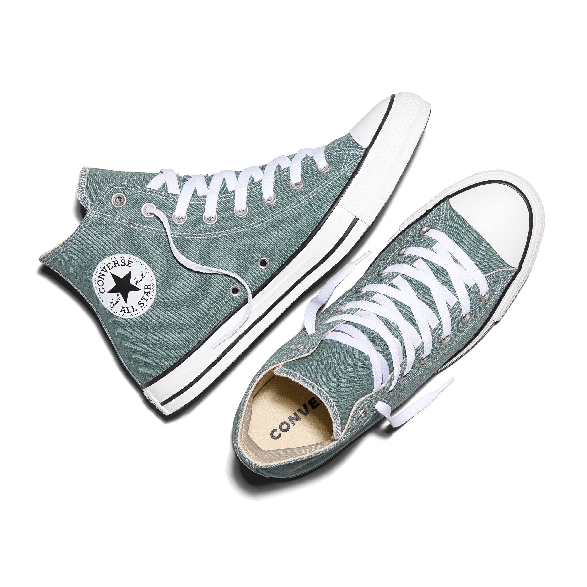 Zapatillas casual unisex Chuck Taylor All Star Seasonal Color Converse - Gris Gris-2
