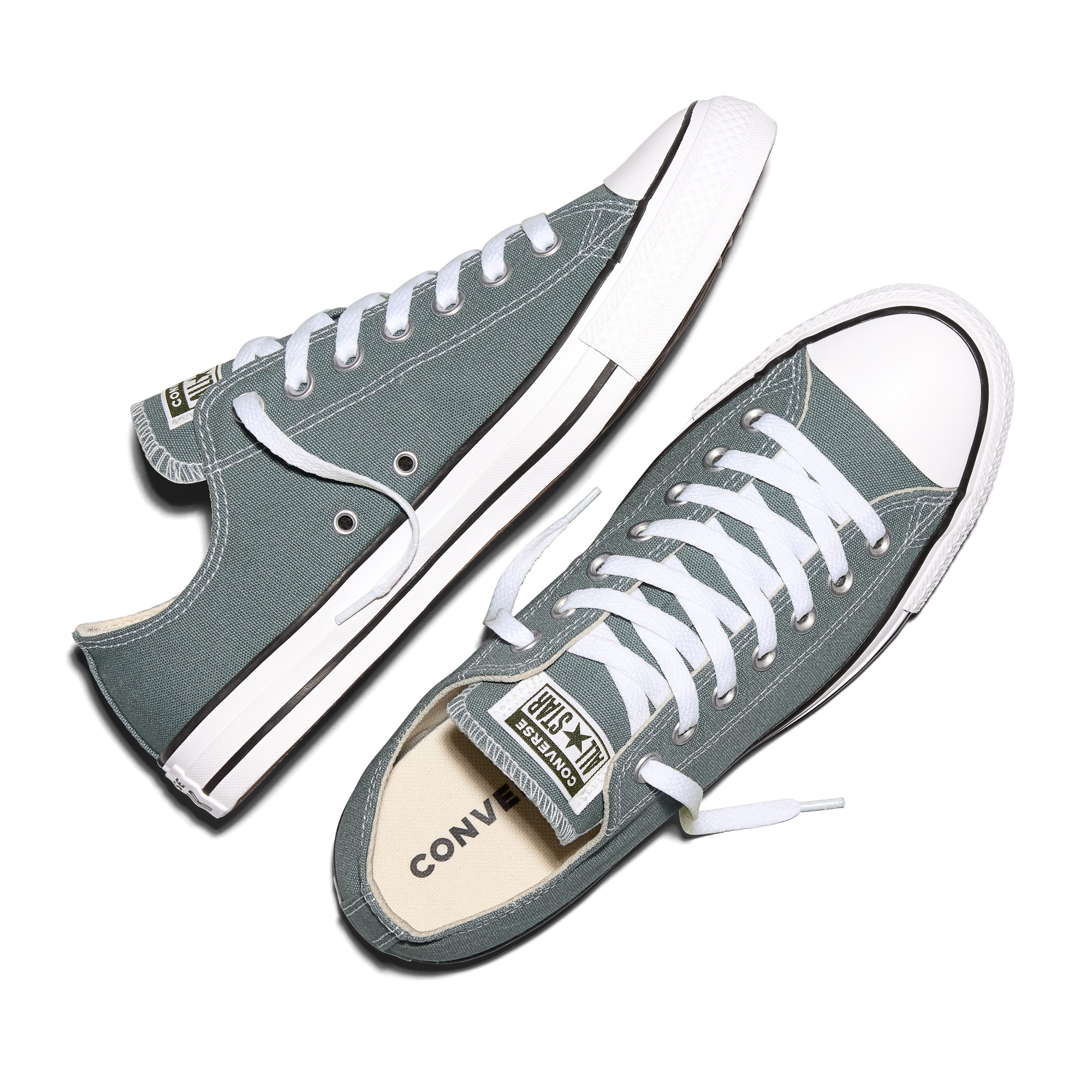 Zapatillas casual unisex Chuck Taylor All Star Seasonal Color Converse - Gris Gris-4