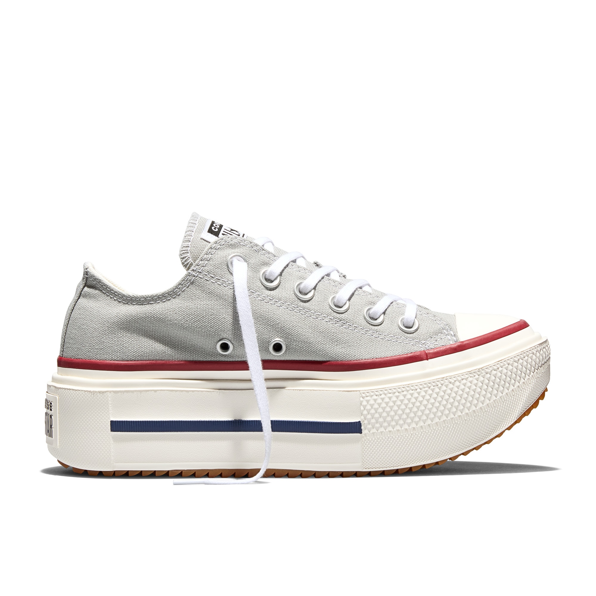 Zapatillas casual unisex Chuck Taylor All Star Lift Double Stack Seasonal Color Converse - Gris claro Gris claro-1