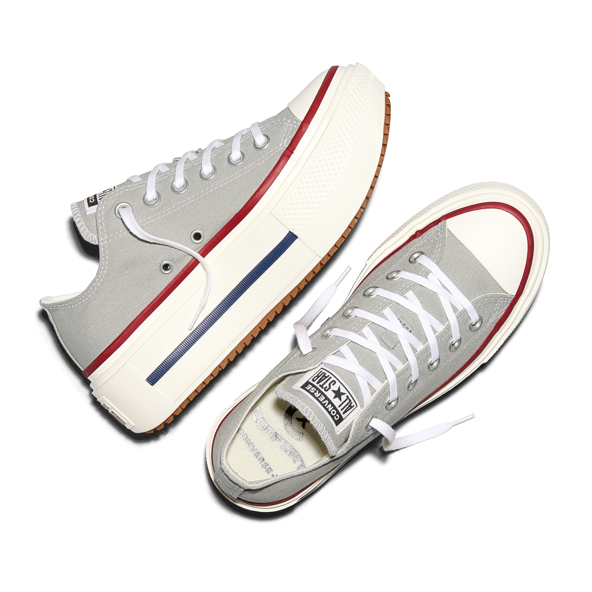 Zapatillas casual unisex Chuck Taylor All Star Lift Double Stack Seasonal Color Converse - Gris claro Gris claro-4