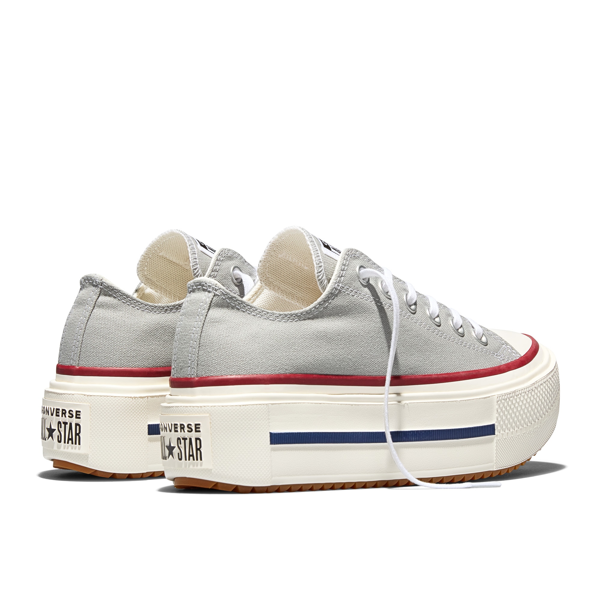 Zapatillas casual unisex Chuck Taylor All Star Lift Double Stack Seasonal Color Converse - Gris claro Gris claro-5