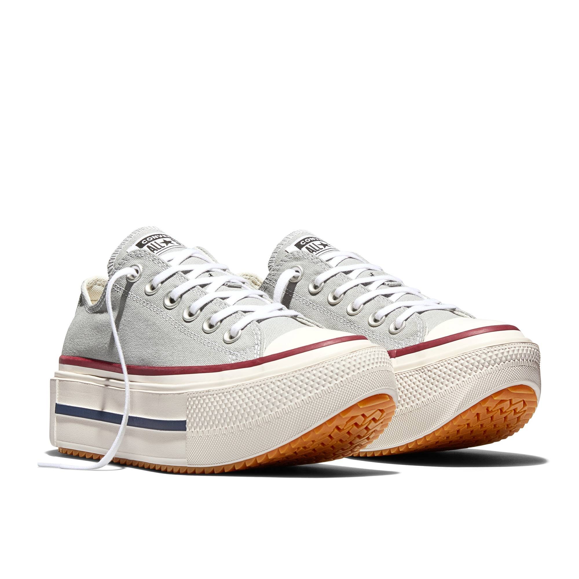 Zapatillas casual unisex Chuck Taylor All Star Lift Double Stack Seasonal Color Converse - Gris claro Gris claro-6