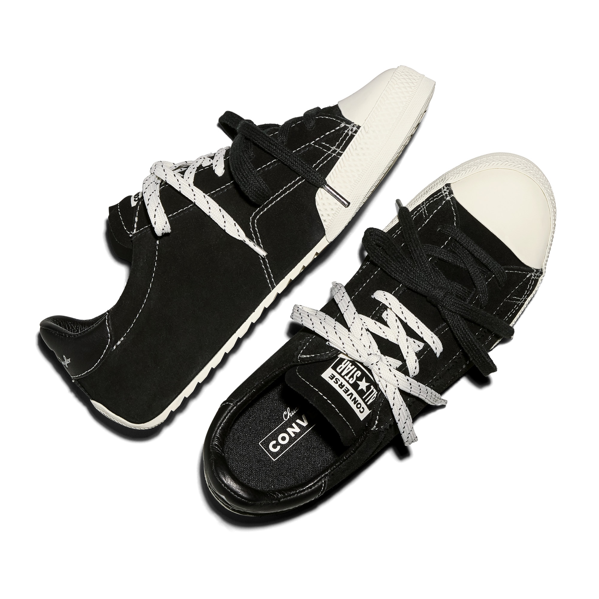 Zapatillas casual unisex Chuck Taylor Lo Converse - Negro Negro-4