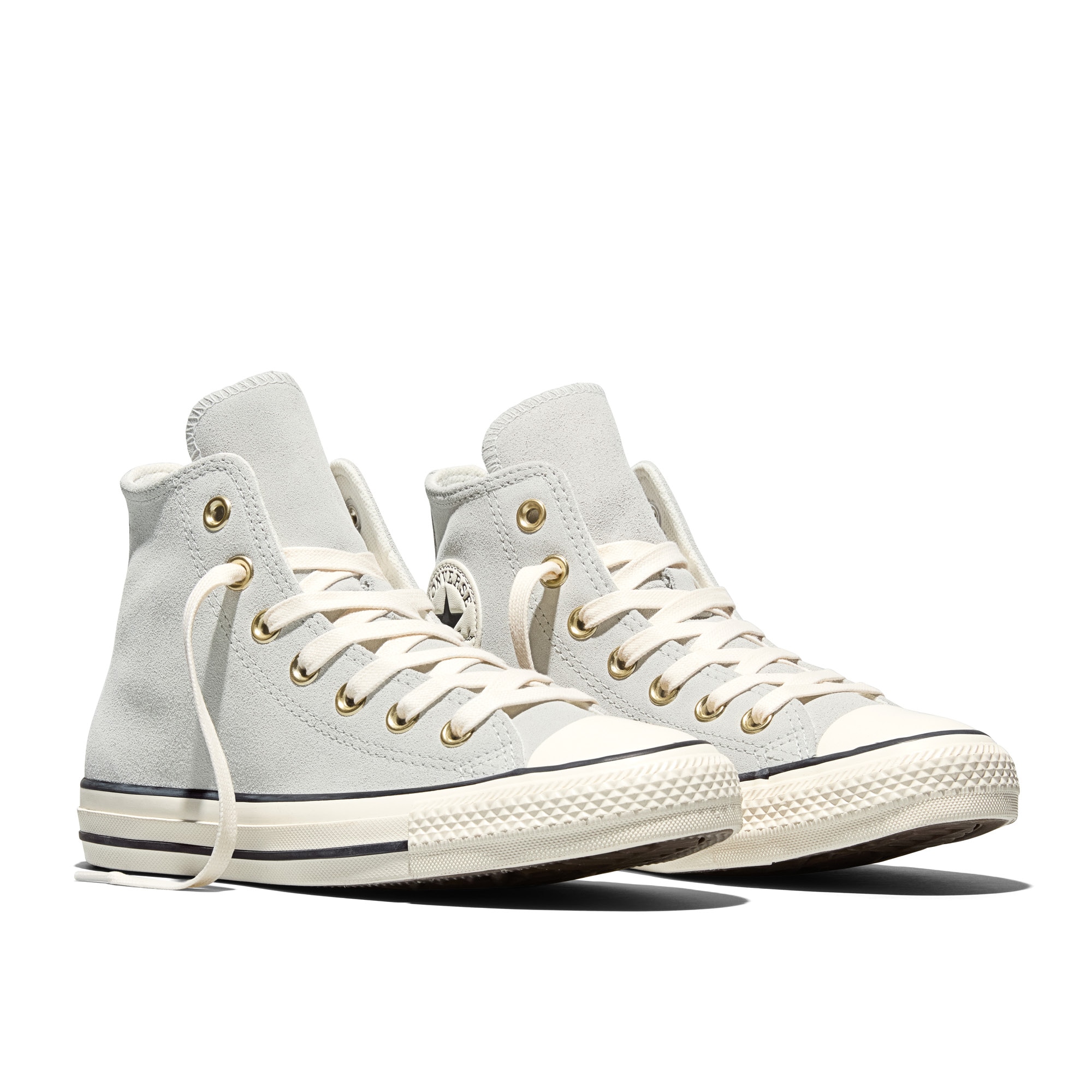 Zapatillas casual unisex Chuck Taylor All Star Shine Converse - Blanco Gris claro-3