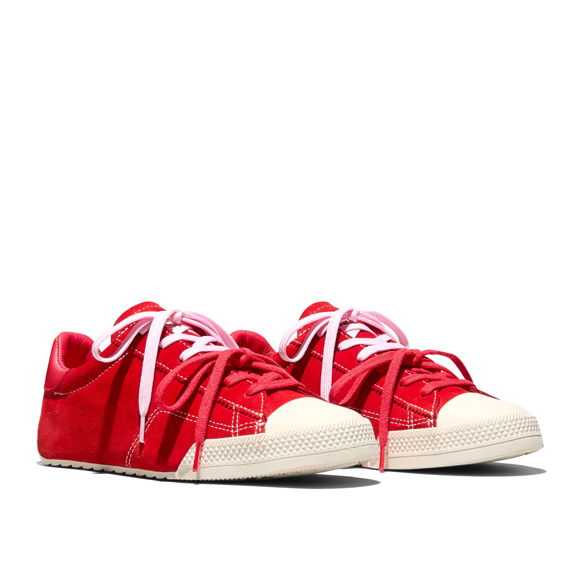 Zapatillas casual unisex Chuck Taylor Lo Seasonal Color Leather Converse - Rojo Rojo-6