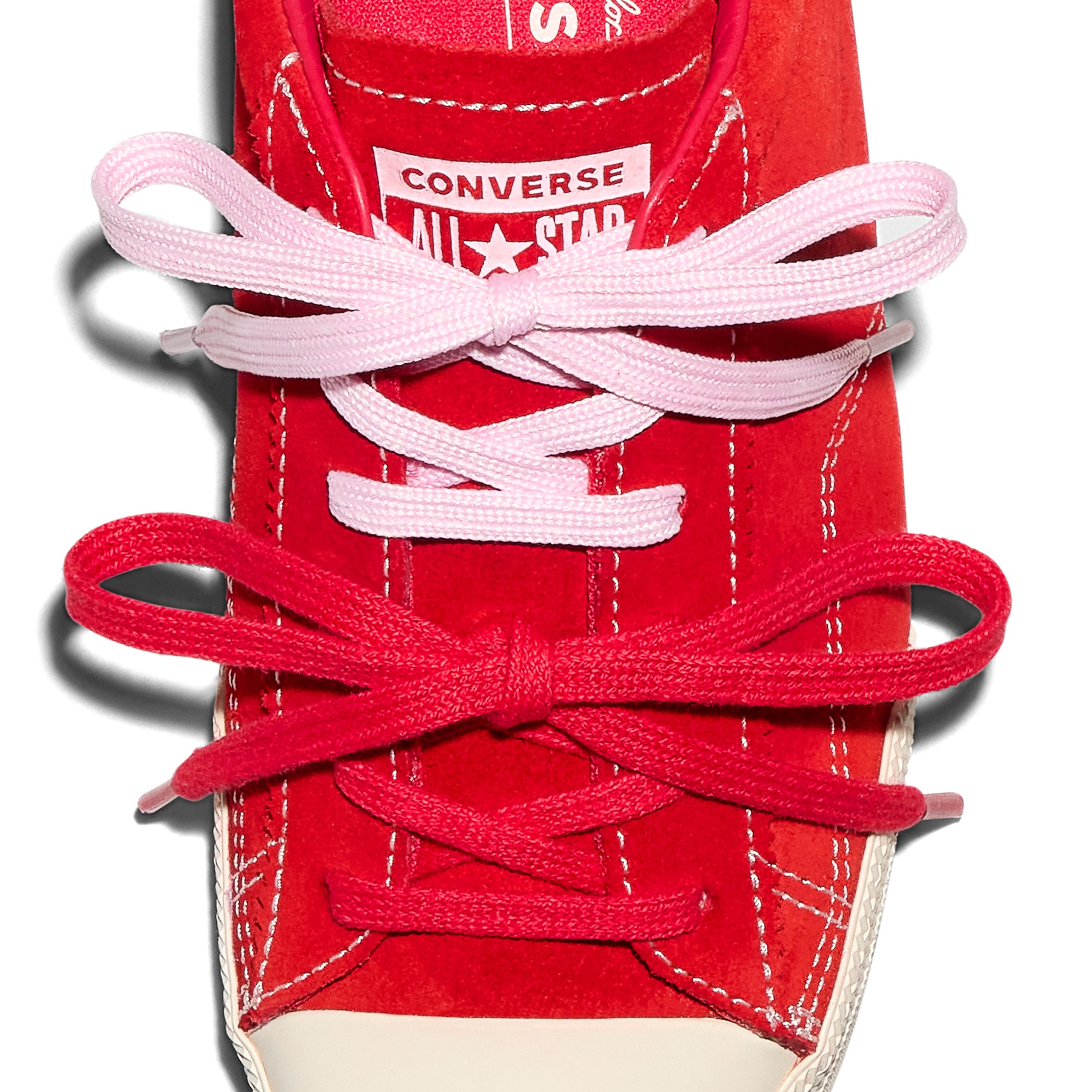 Zapatillas casual unisex Chuck Taylor Lo Seasonal Color Leather Converse - Rojo Rojo-7