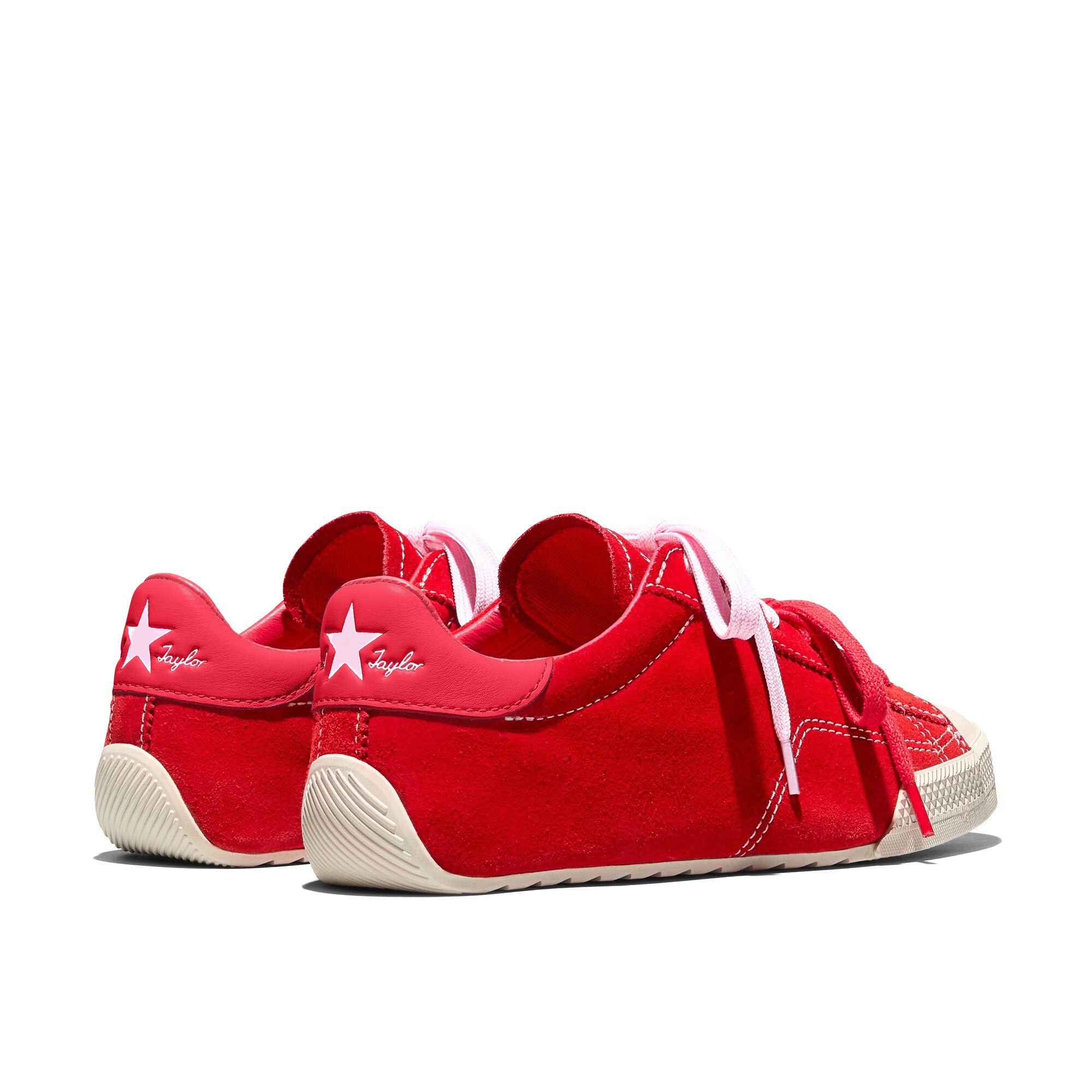 Zapatillas casual unisex Chuck Taylor Lo Seasonal Color Leather Converse - Rojo Rojo-8