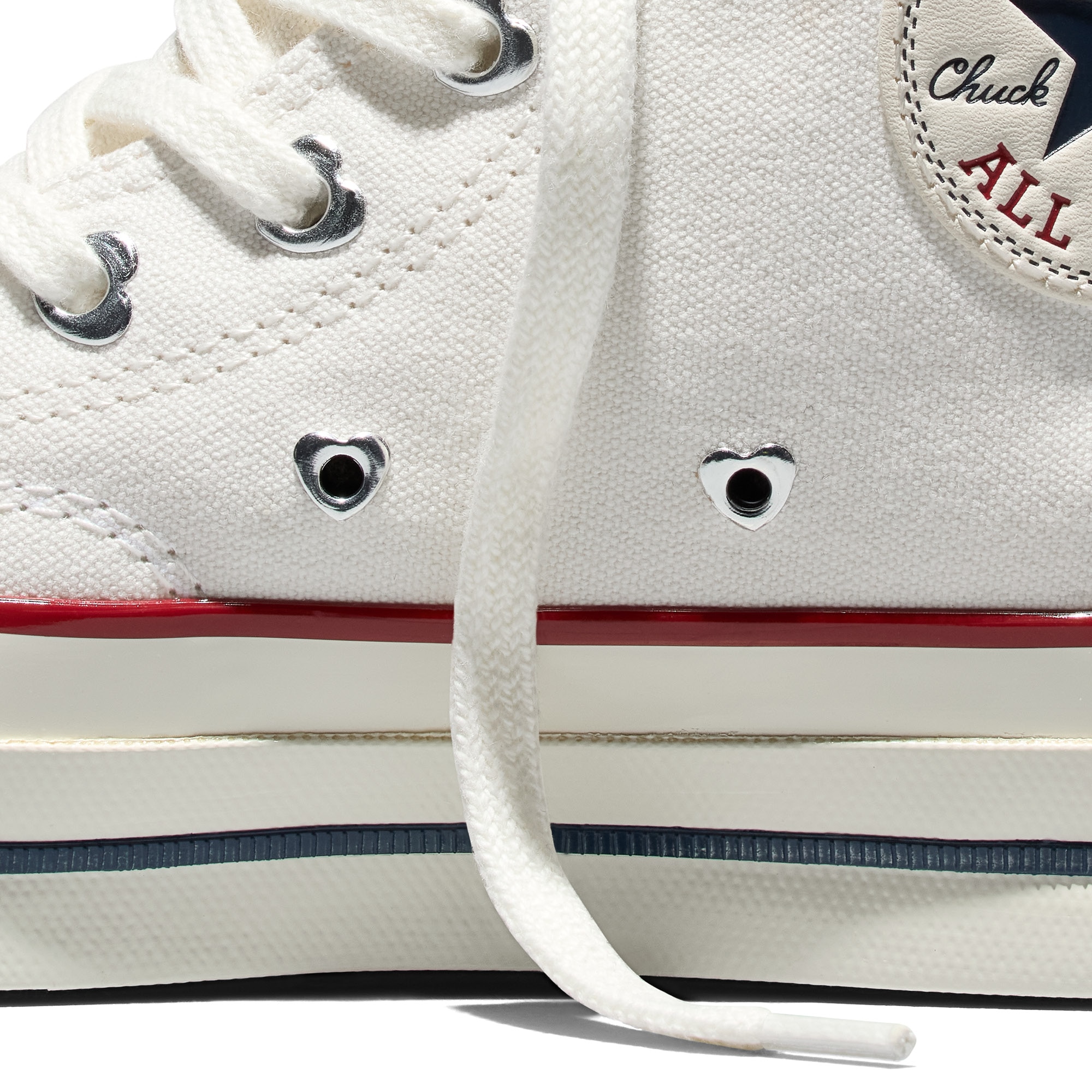 Zapatillas casual unisex Chuck 70 Valentines Day Converse - Blanco Blanco-6