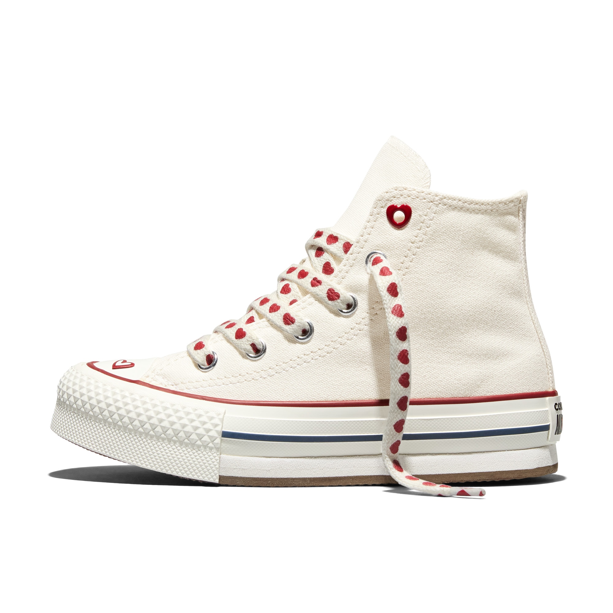 Zapatillas casual de niños Chuck Taylor All Star EVA Lift Valentines Day Converse - Blanco Blanco-9
