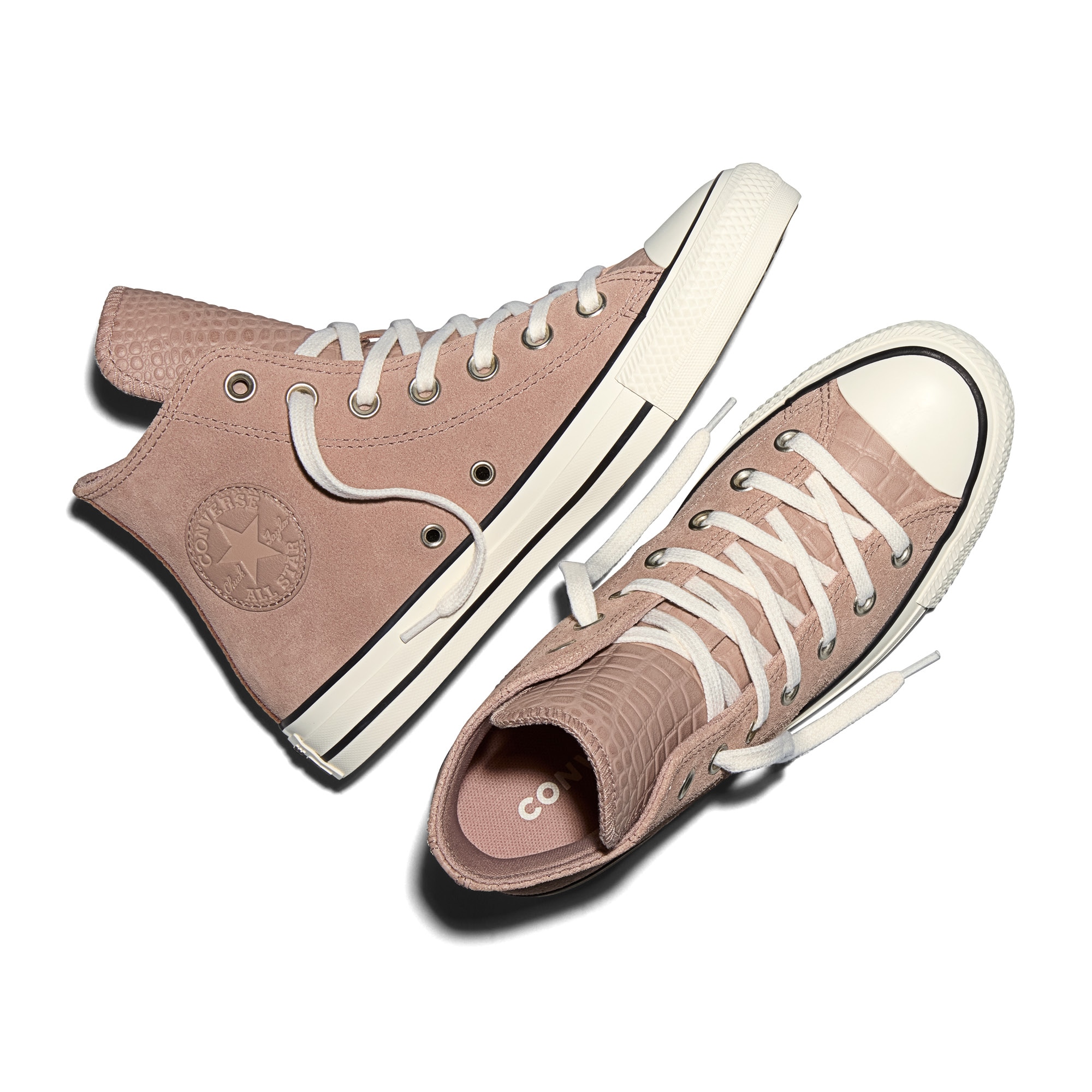 Zapatillas casual unisex Chuck Taylor All Star Crocodile Converse - Rosa pastel Rosa pastel-2