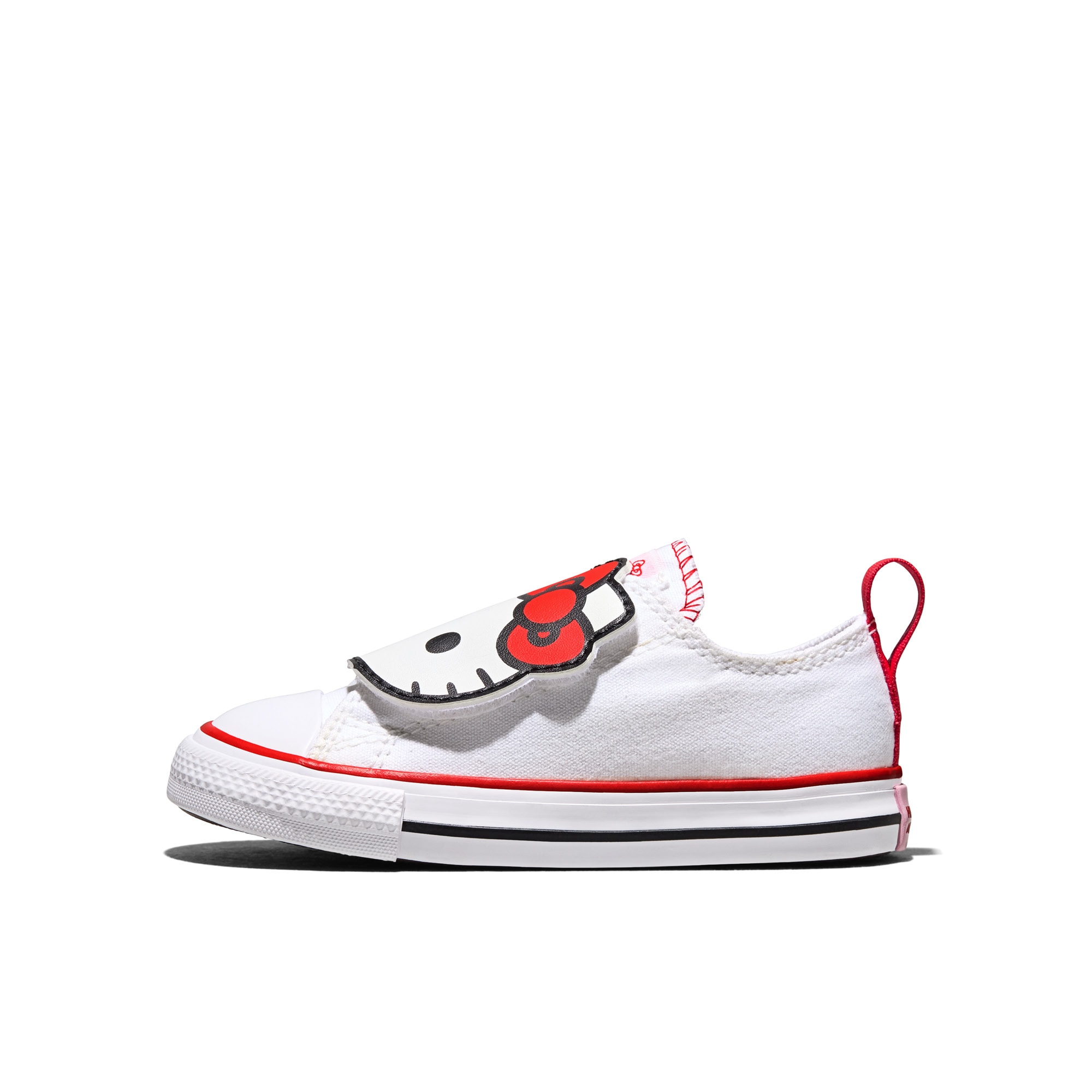 Imagen 3 de Zapatillas casual de bebés Chuck Taylor All Star 2V Hello Kitty Converse - Blanco Blanco