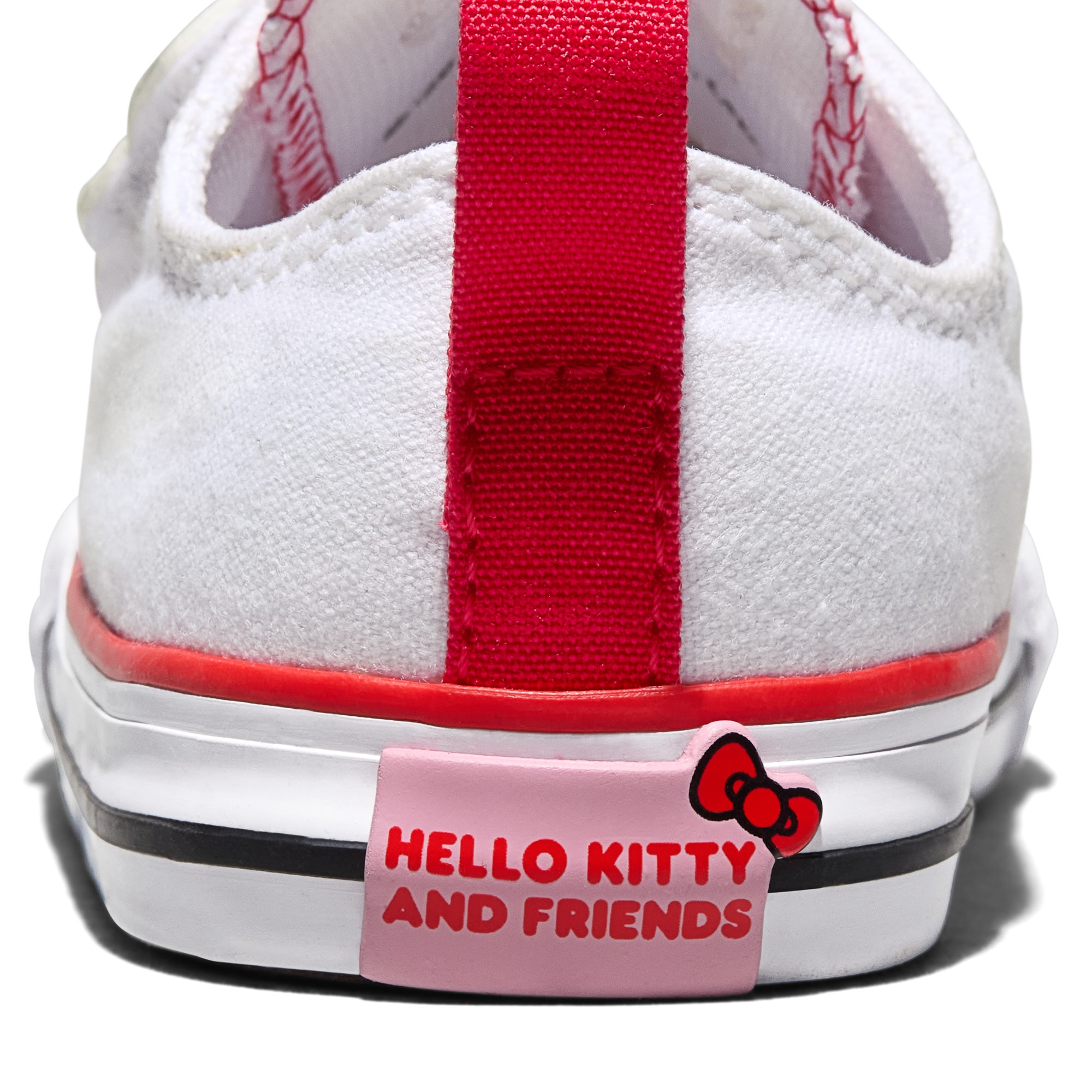 Imagen 8 de Zapatillas casual de bebés Chuck Taylor All Star 2V Hello Kitty Converse - Blanco Blanco