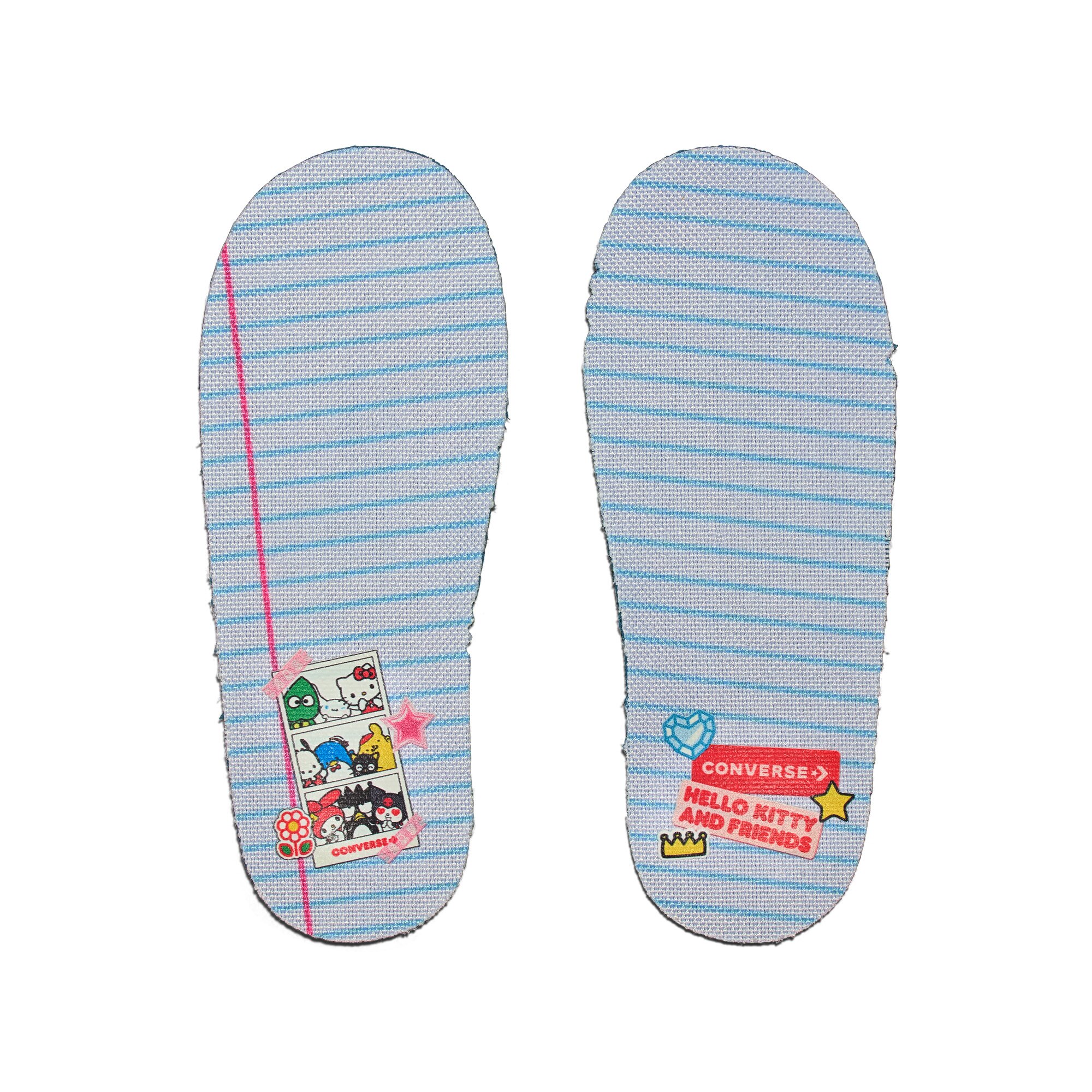 Imagen 9 de Zapatillas casual de bebés Chuck Taylor All Star 2V Hello Kitty Converse - Blanco Blanco